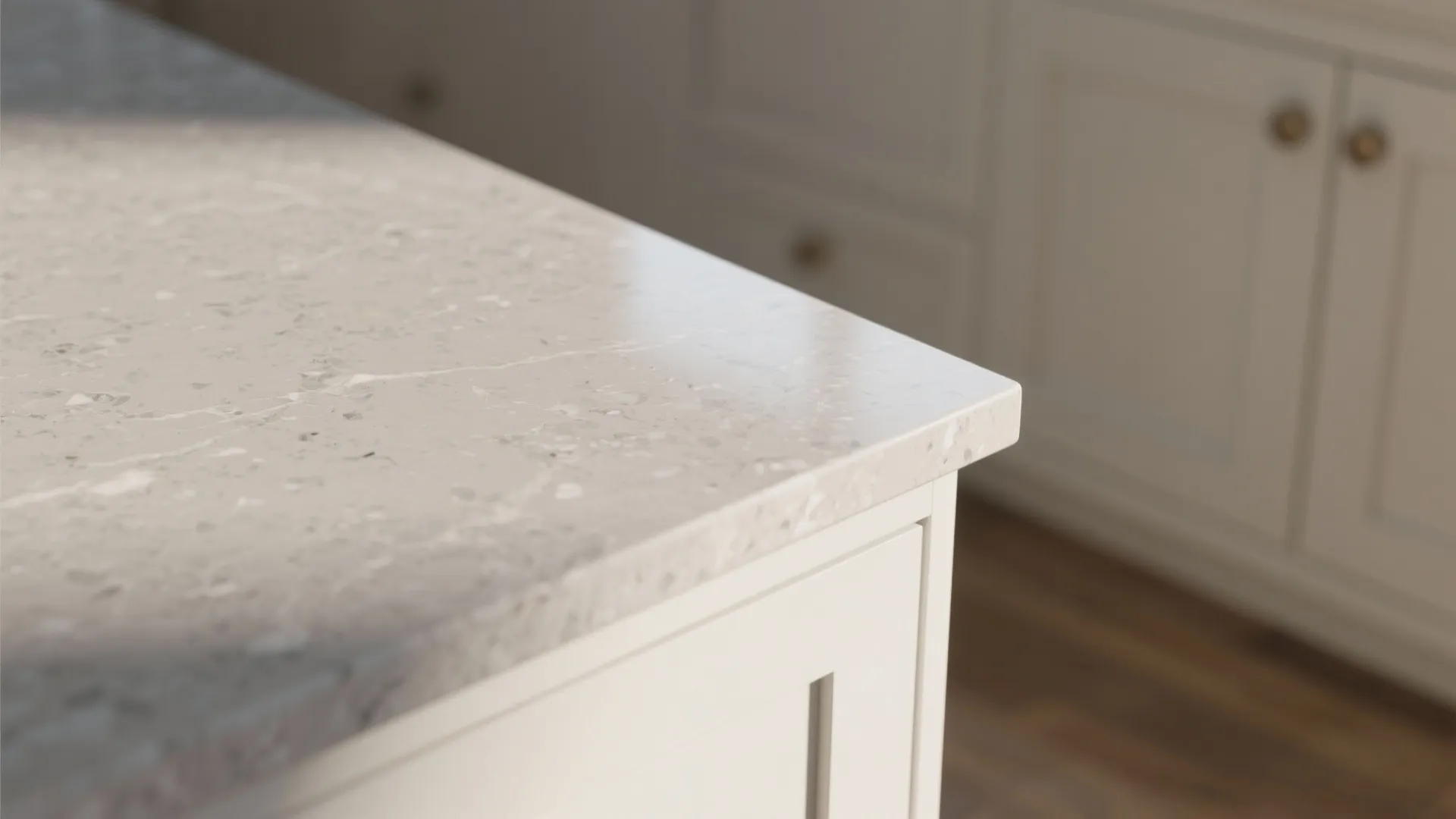 1. Soft Grey Quartz for Everyday Durability