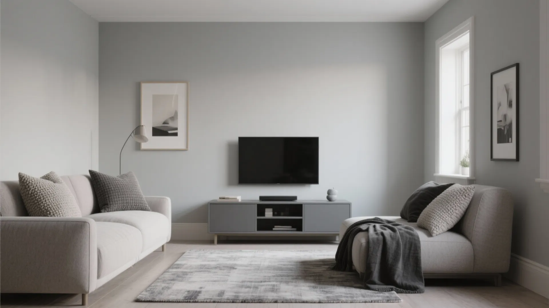 1) Layered Soft Greys for Calm, Everyday Living