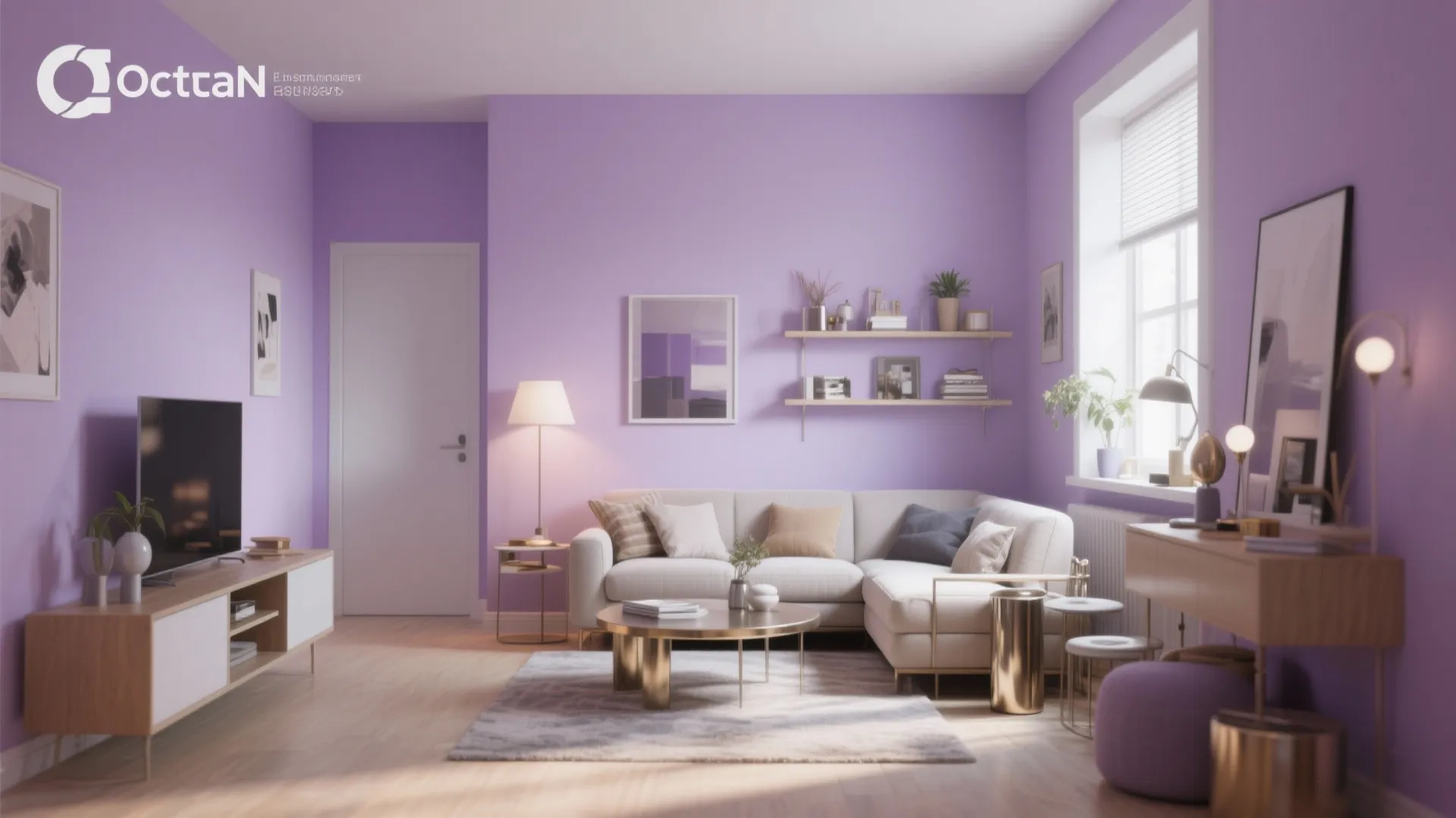 9. Soft Lavender for a Relaxing Mood