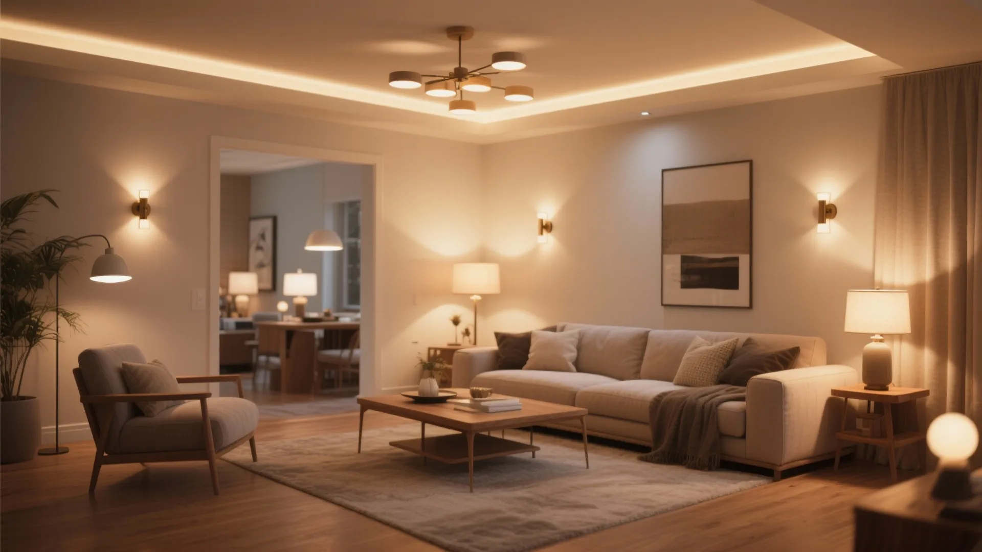 Soft Layered Lighting