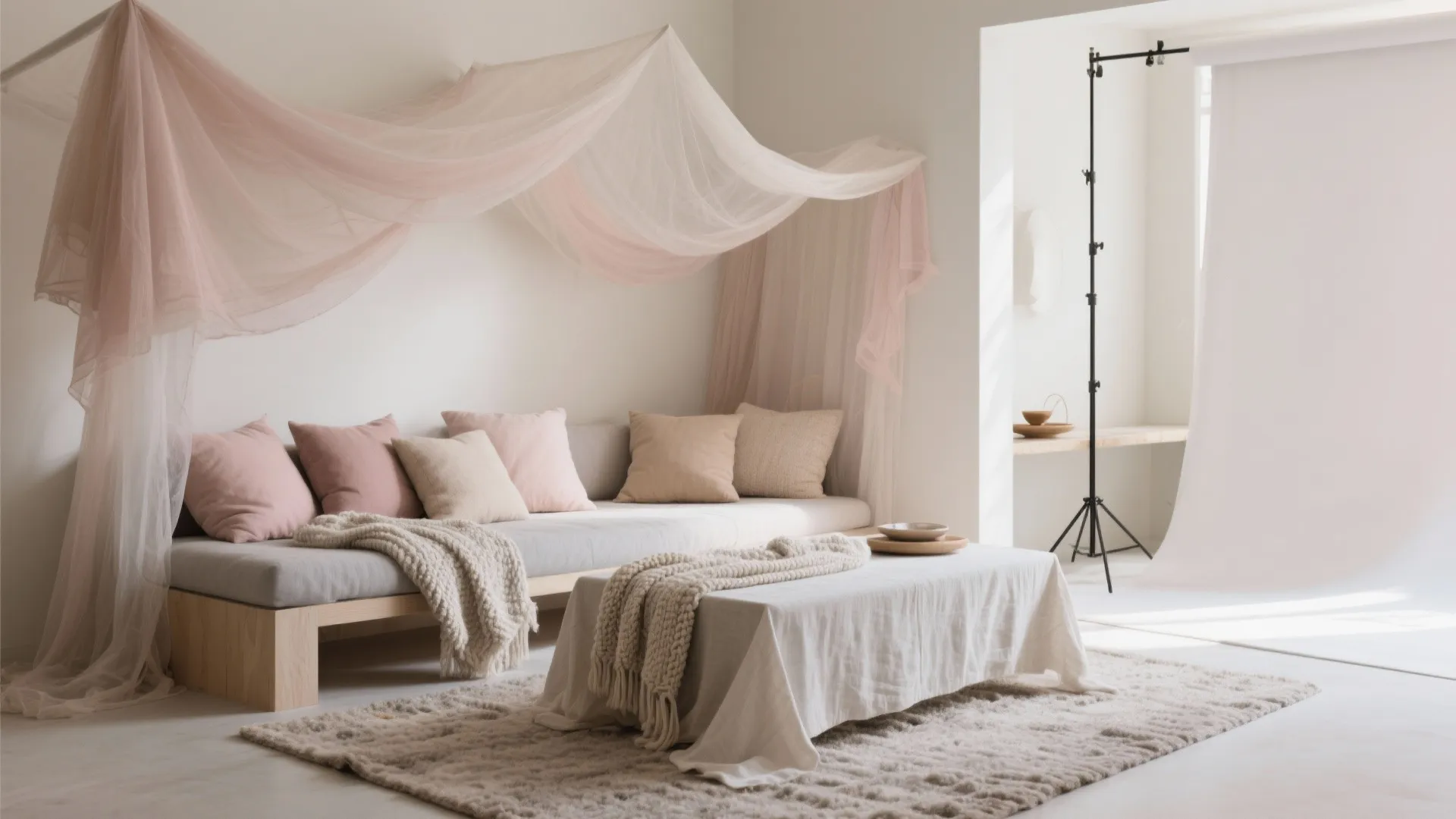 Soft Layered Textiles for a Cocooned Zula