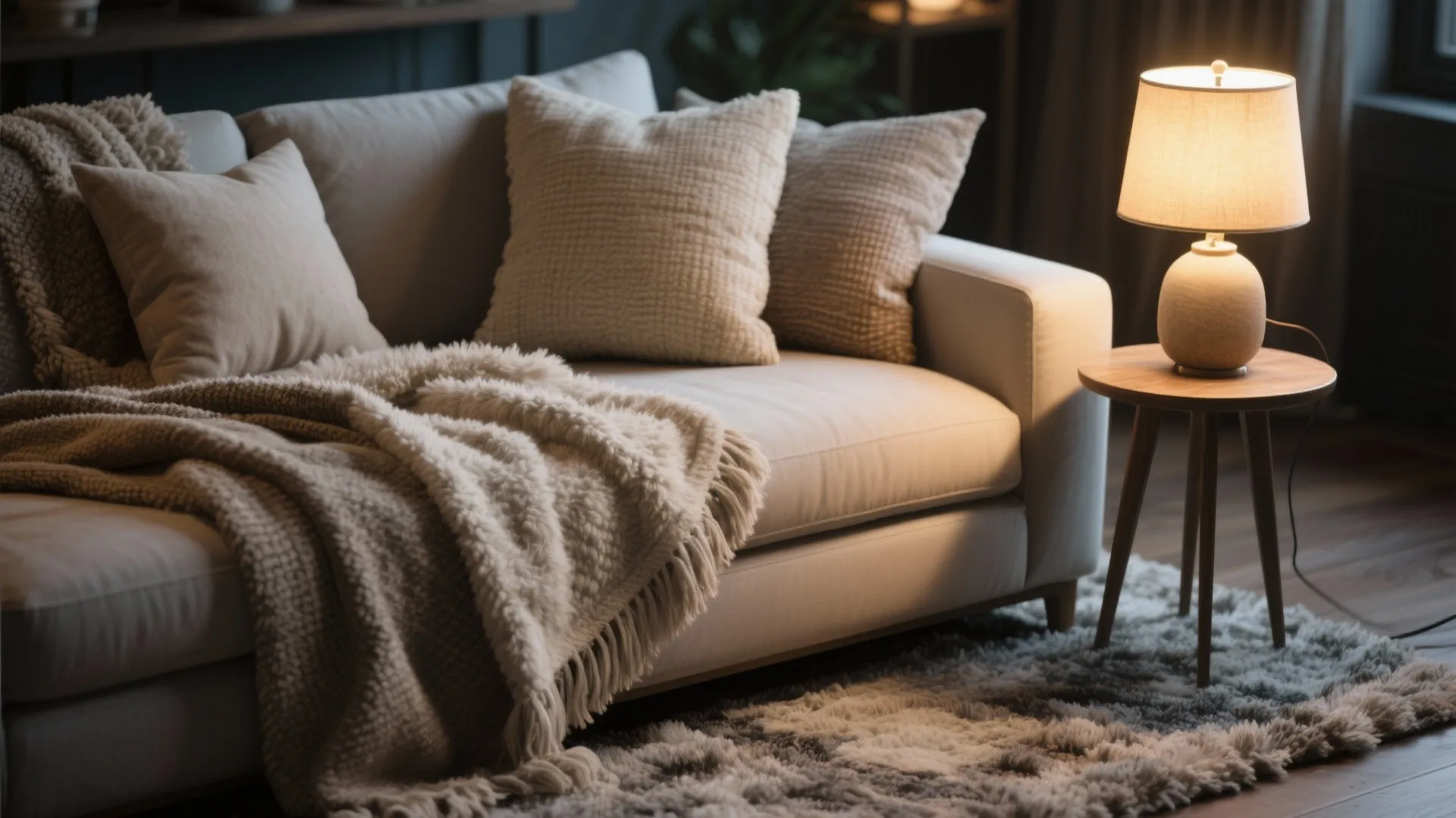 5. Embrace soft layers and personal lighting