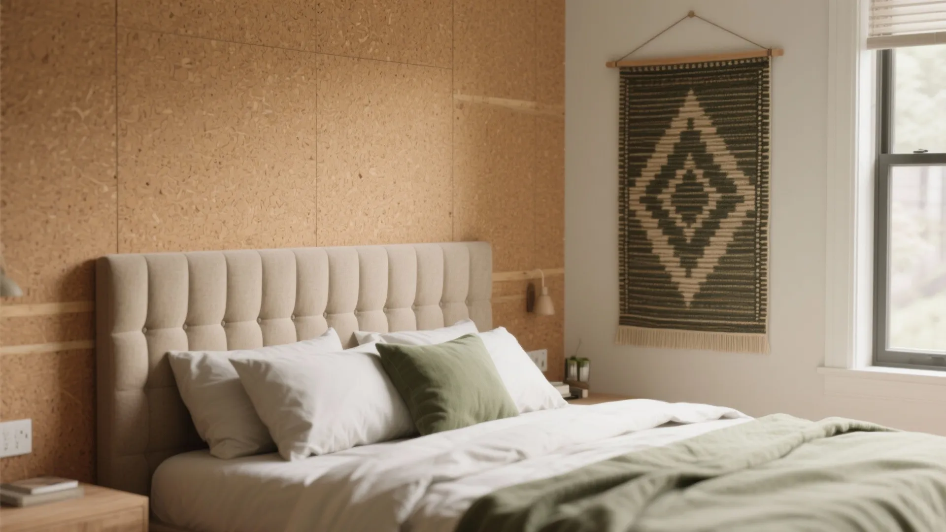 Soft Layers: Cork, Rugs on Walls, and Upholstered Nooks