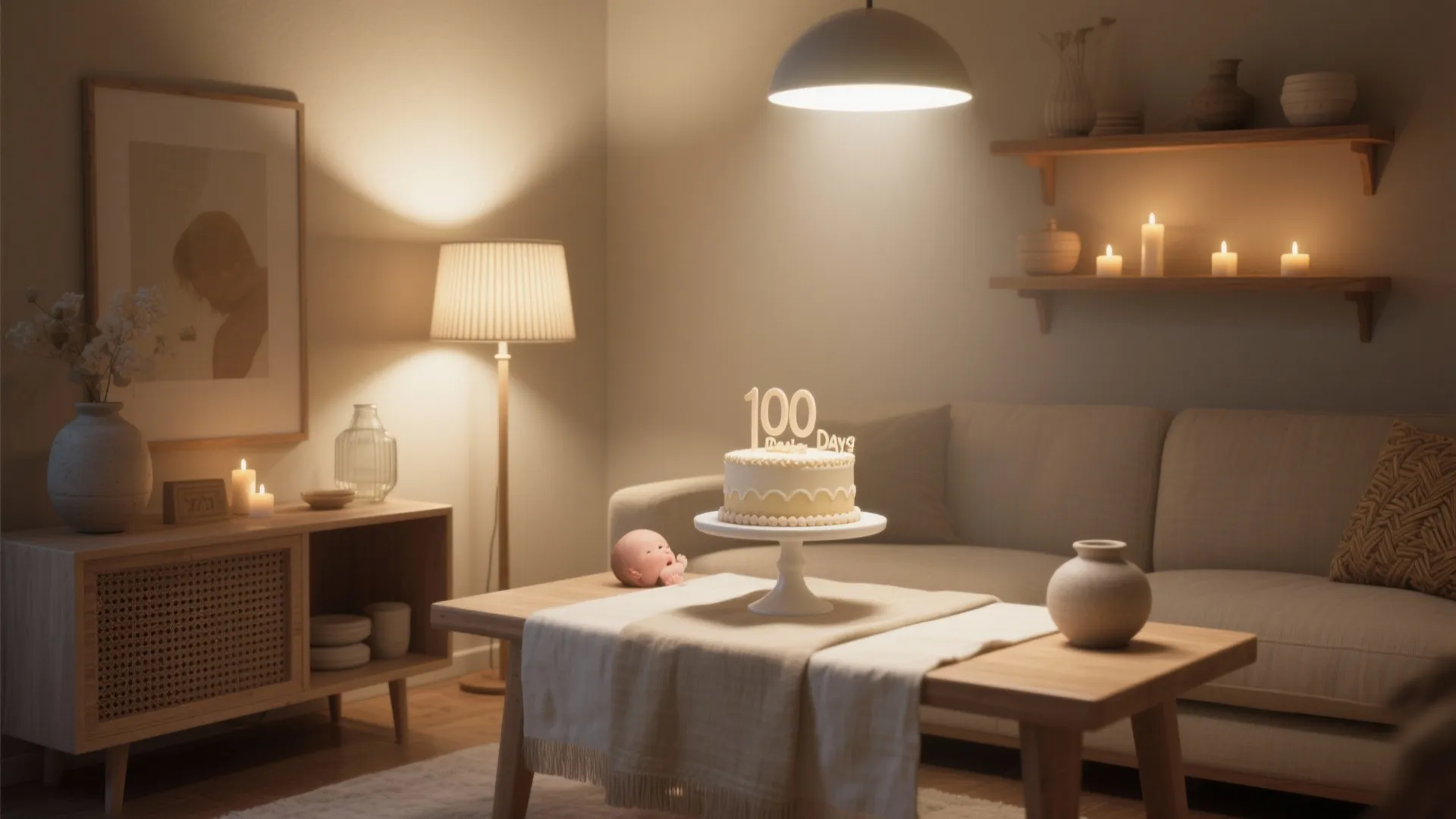 Soft Lighting + Neutral Palette (Calm, Camera-Ready)