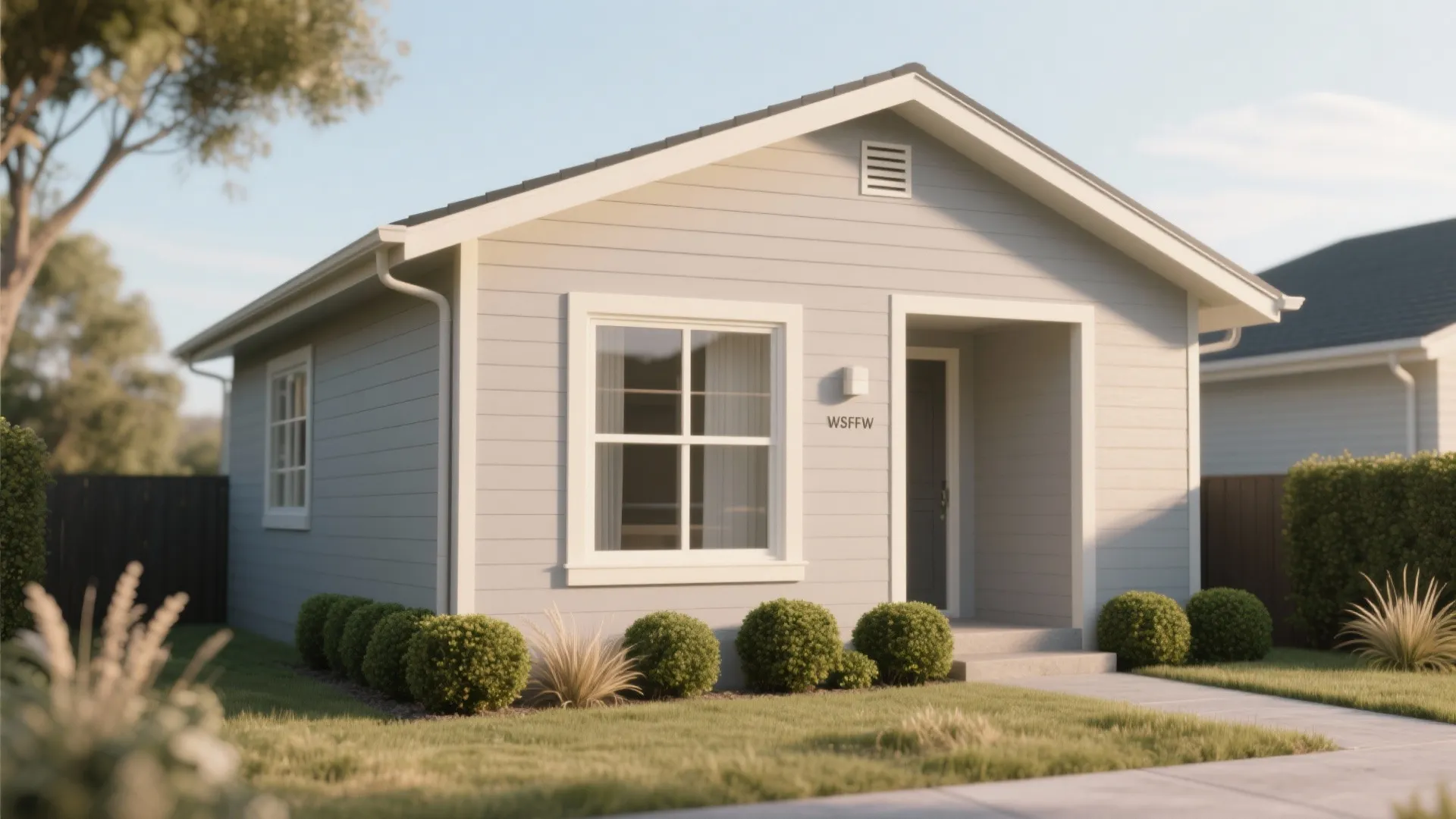 1. Soft Light Grey for a Timeless Exterior