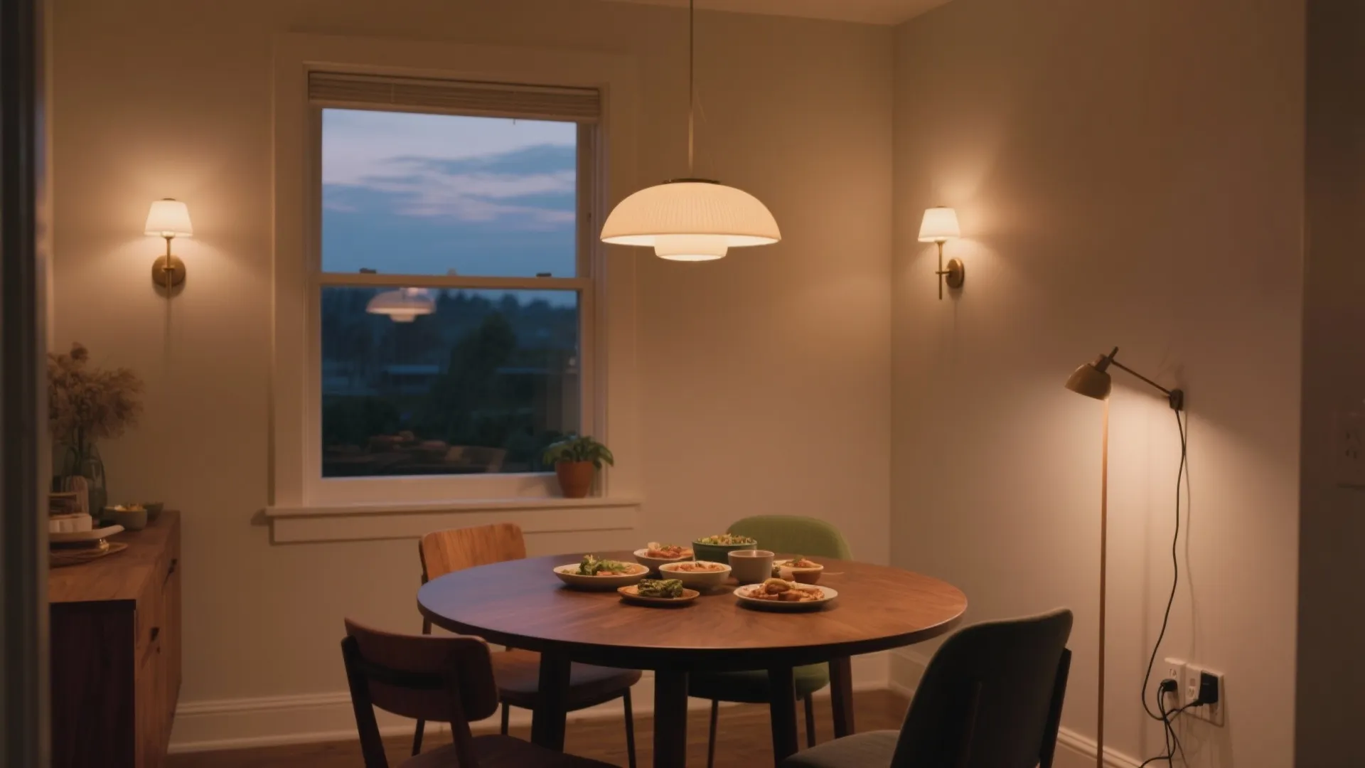 3) Layer soft lighting, then add a dimmer