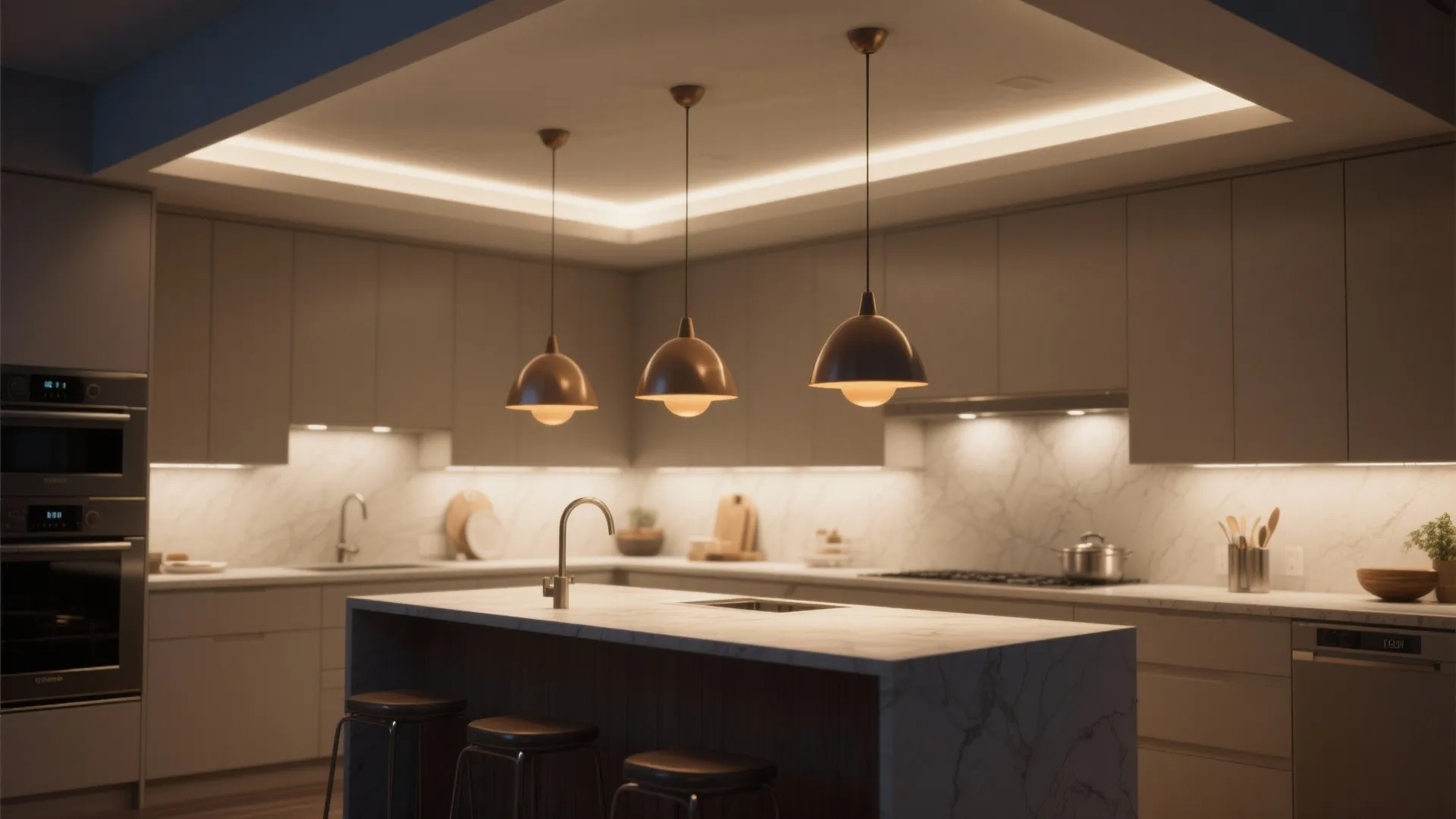 5. Soft Lighting Layers and Subtle Accents