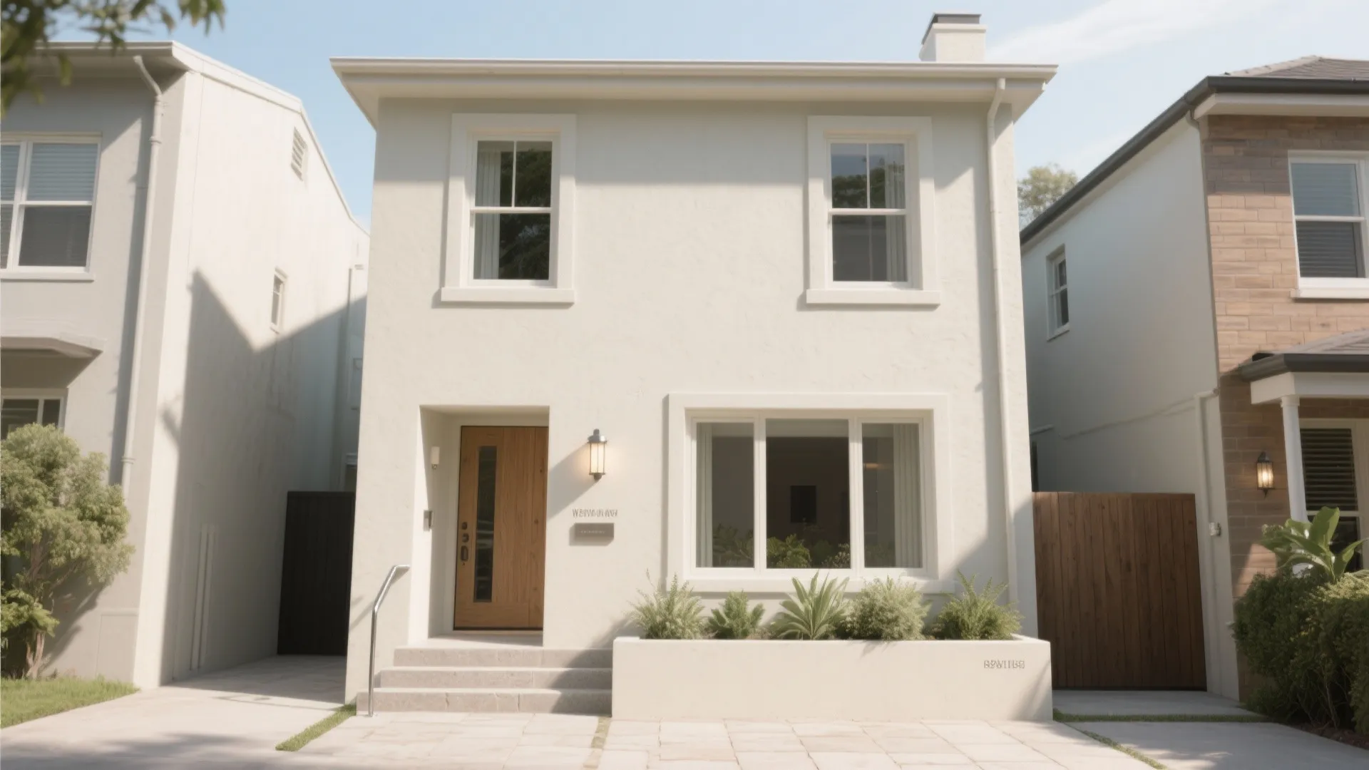 Soft-Neutral Facade with High LRV