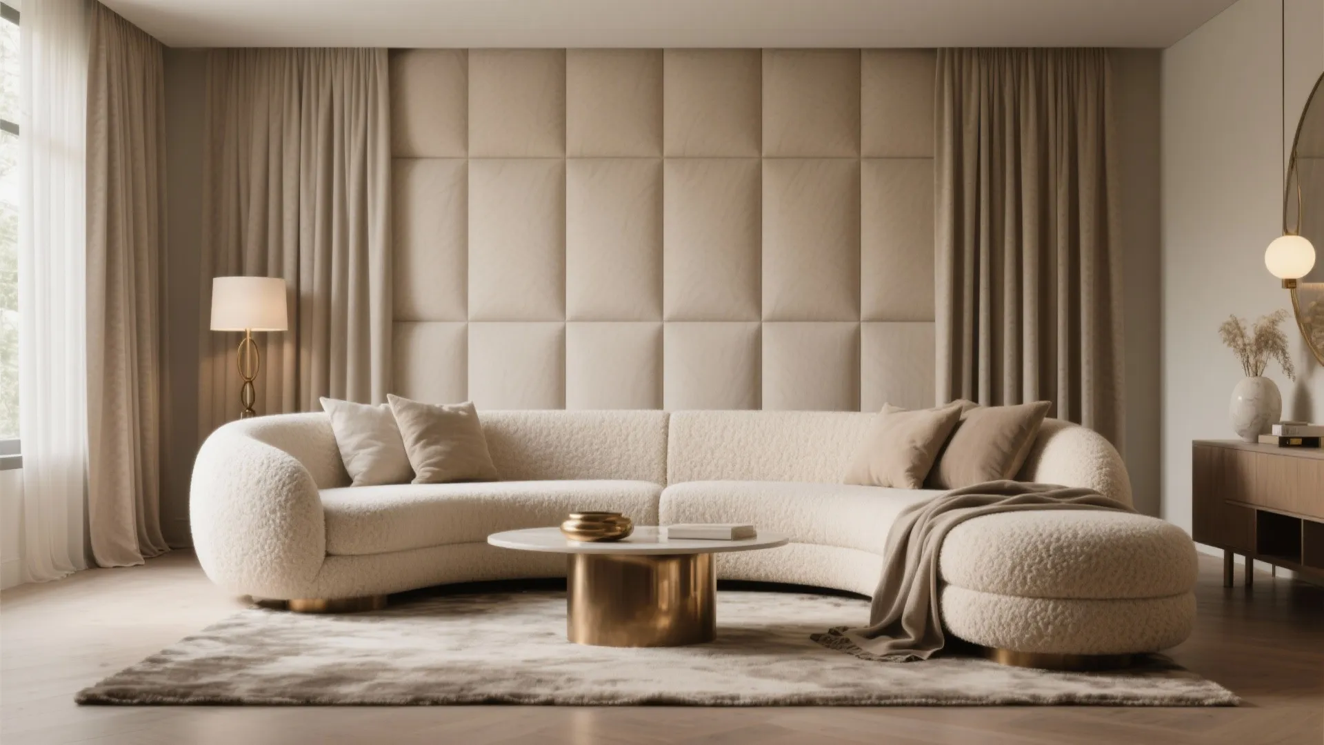 Soft Luxury: Textiles, Curves, and Acoustics