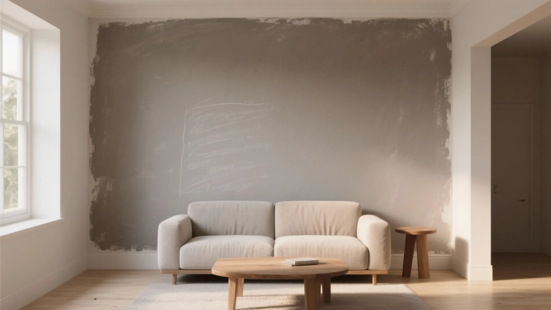 1. Soft Matte Accent Wall