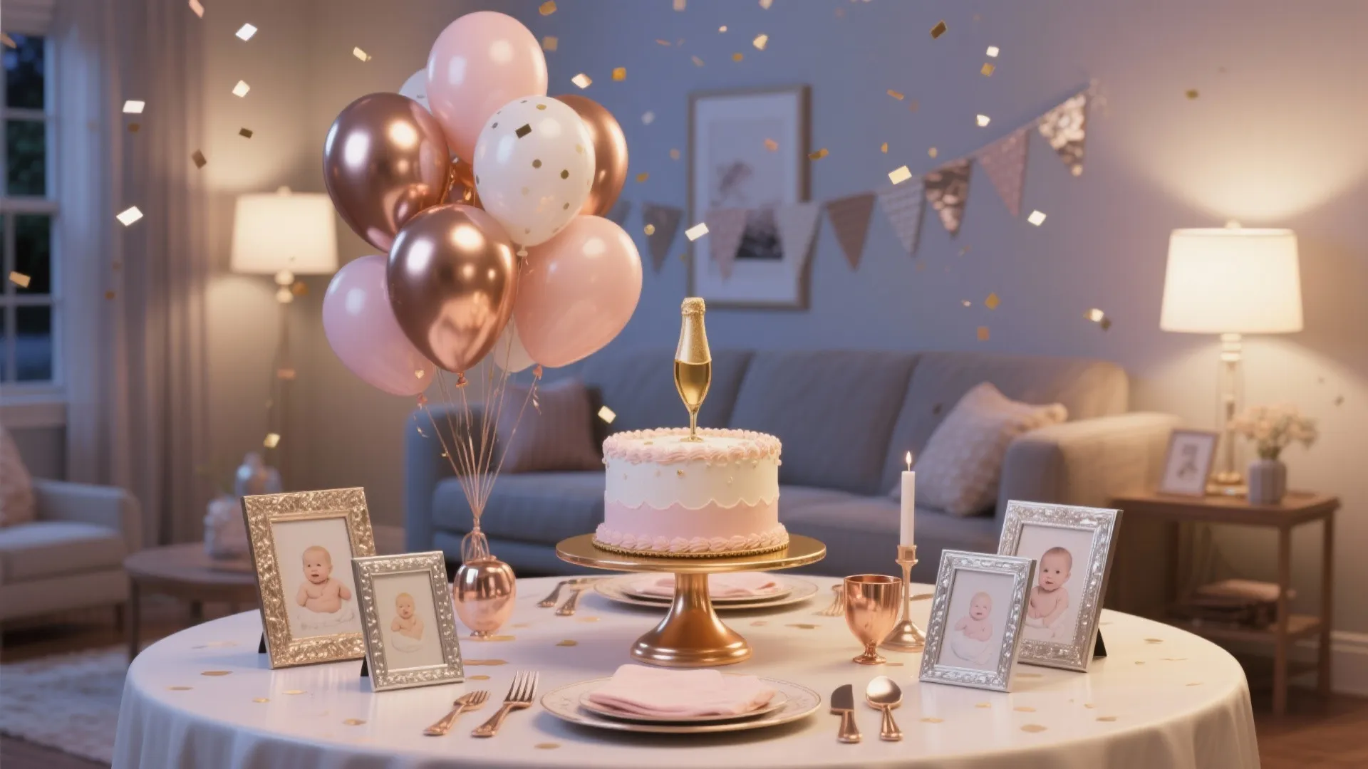 Soft Metallic Accents for a Subtle Glow