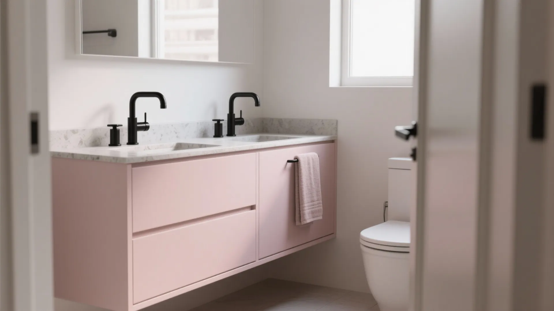 1. Soft Pink Minimalism