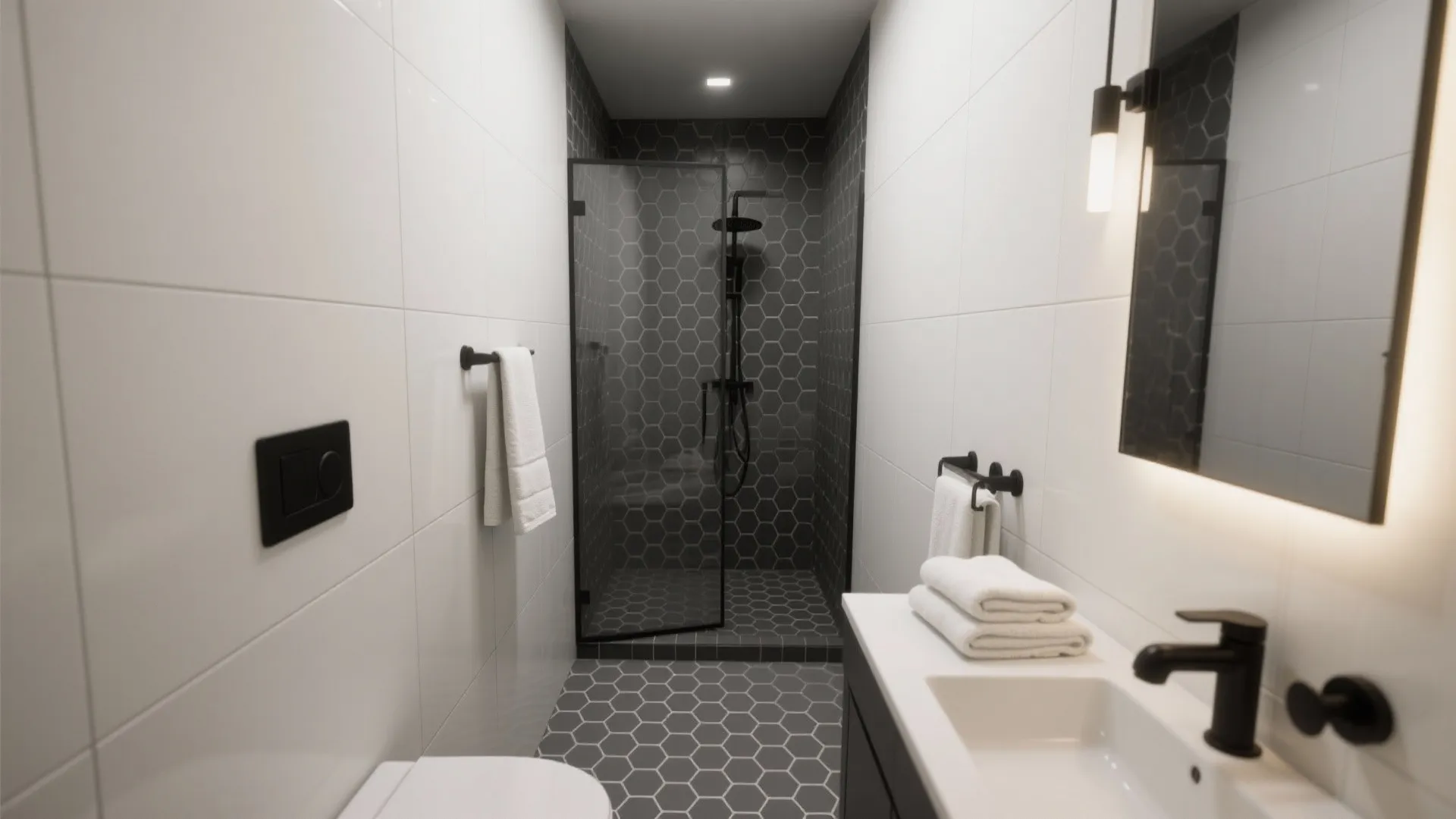 Monochrome Black-and-White (with Soft Contrast)