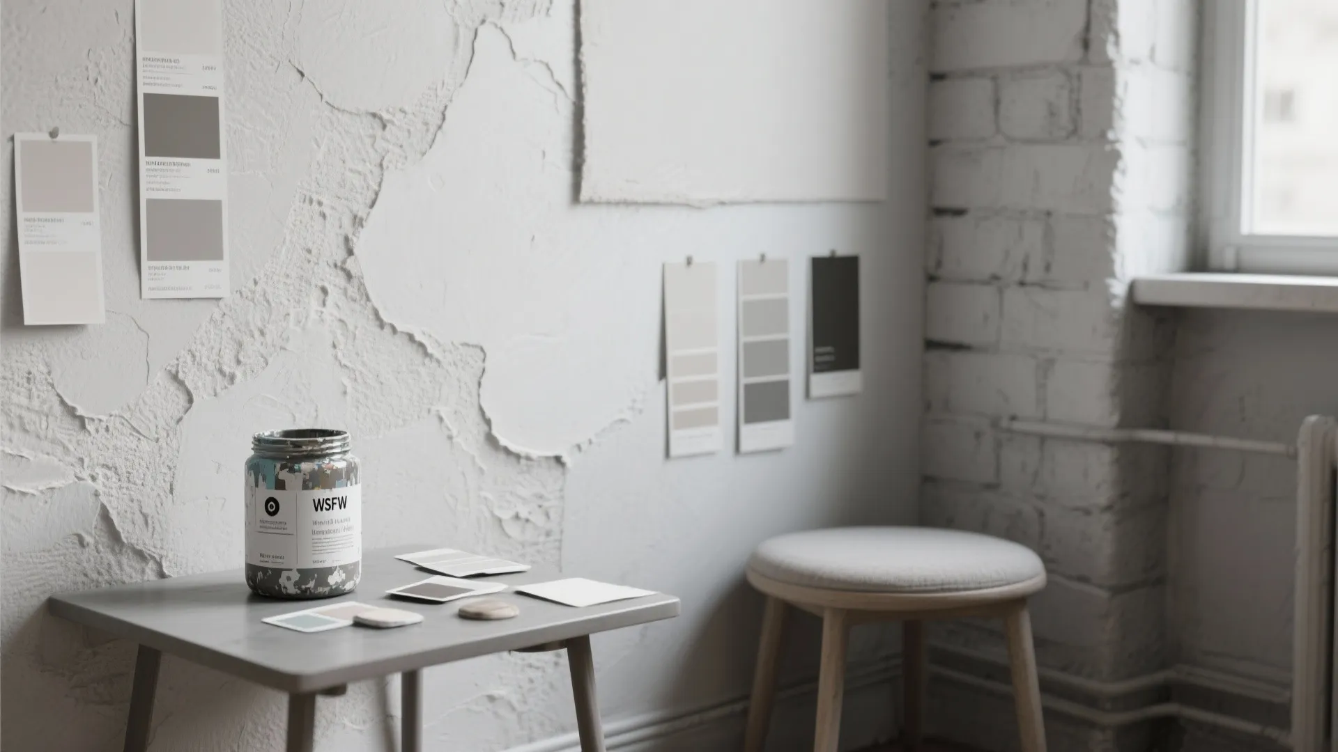 3. Soft Monochrome with Texture