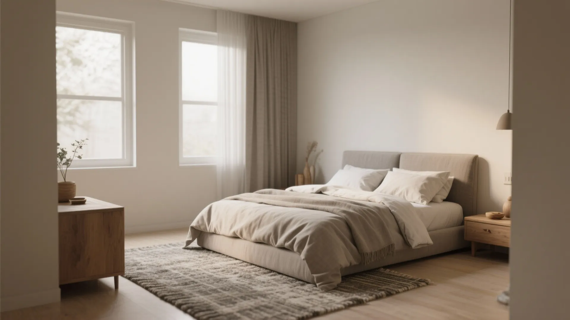 Soft Neutrals for a Calming Effect