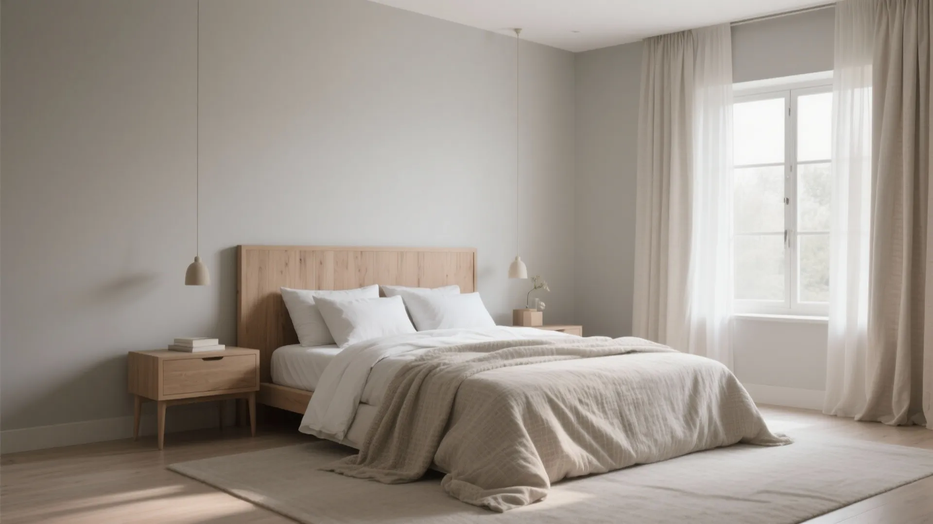 Tip 1: Soft Neutrals for a Calm Retreat