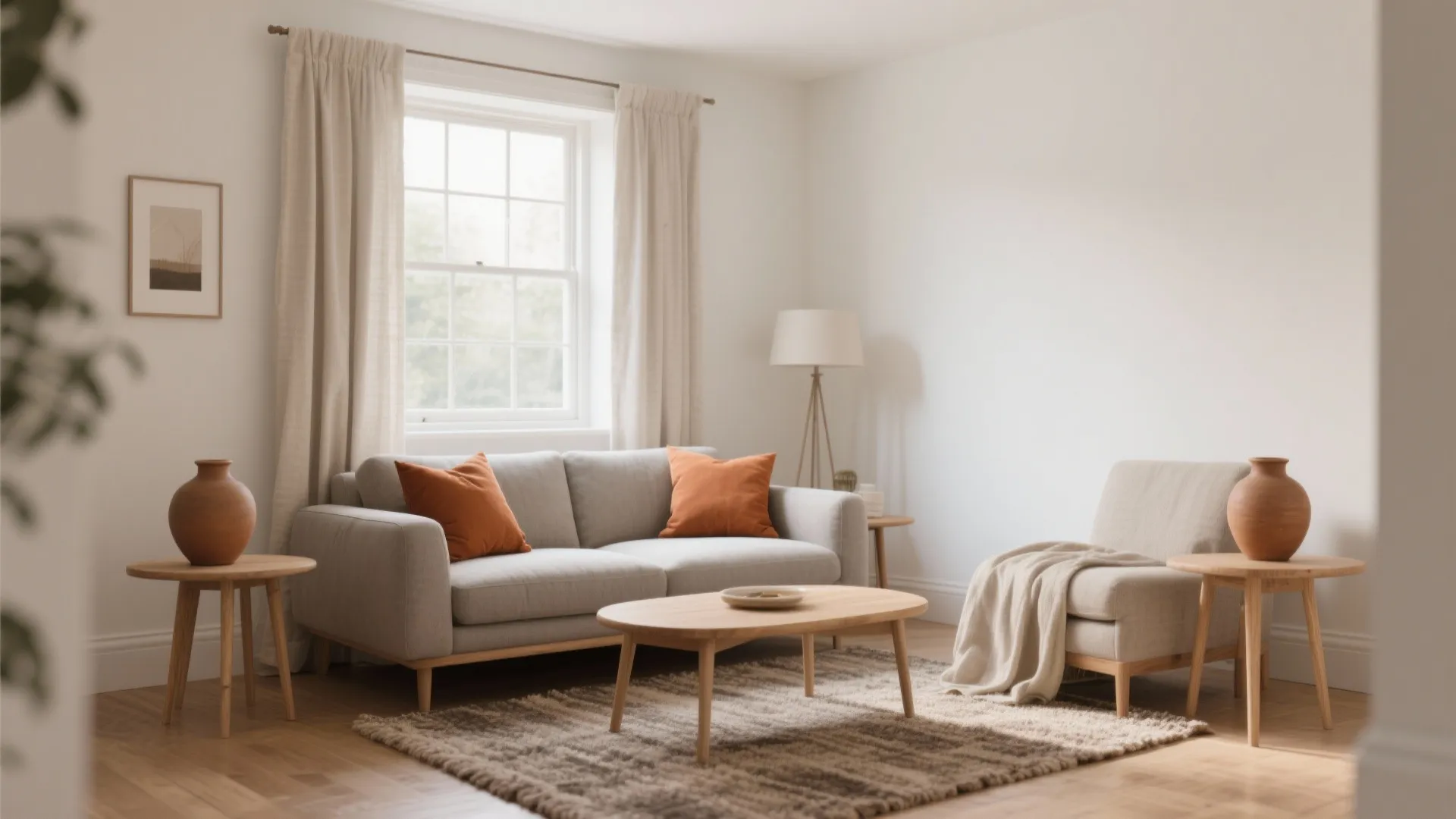 Soft Neutrals with Warm Accents