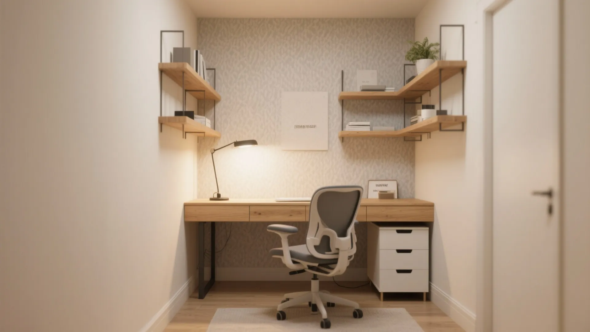 Tip 2: Soft Neutrals for Calm Focus