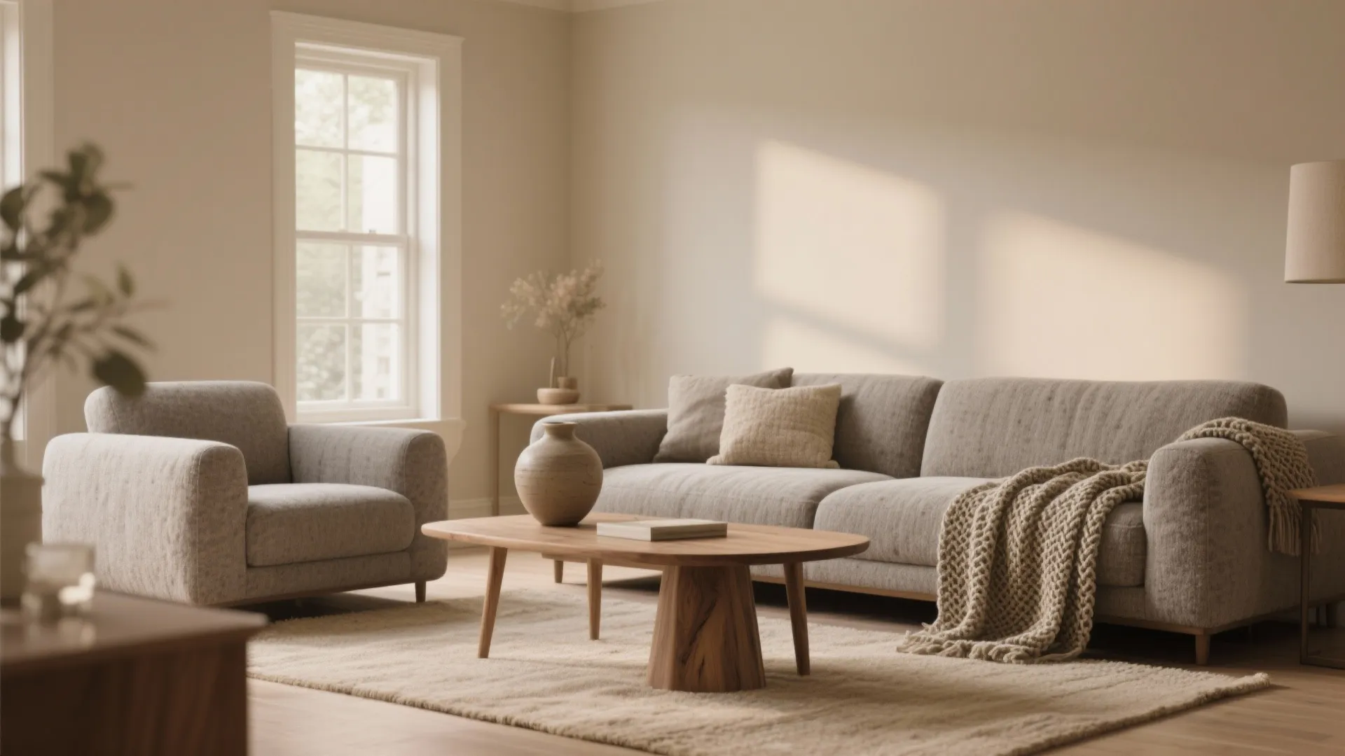 1) Soft neutrals, strong texture