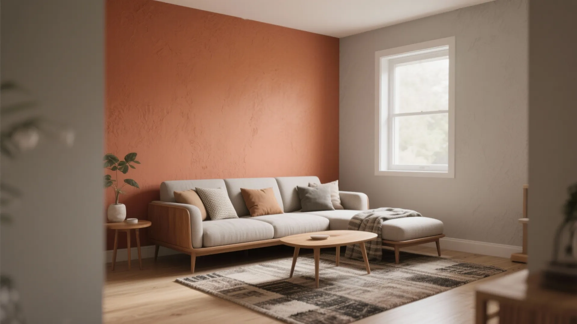 1. Soft Neutrals with a Warm Accent