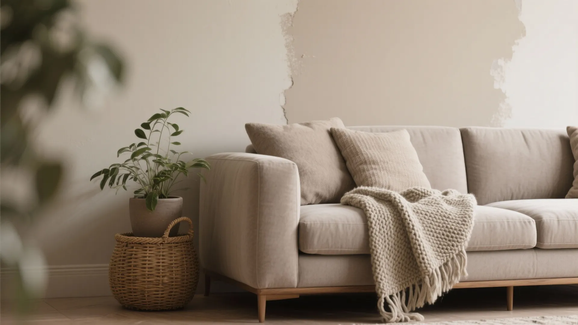 2. Soft Neutrals + Texture — cozy and resilient