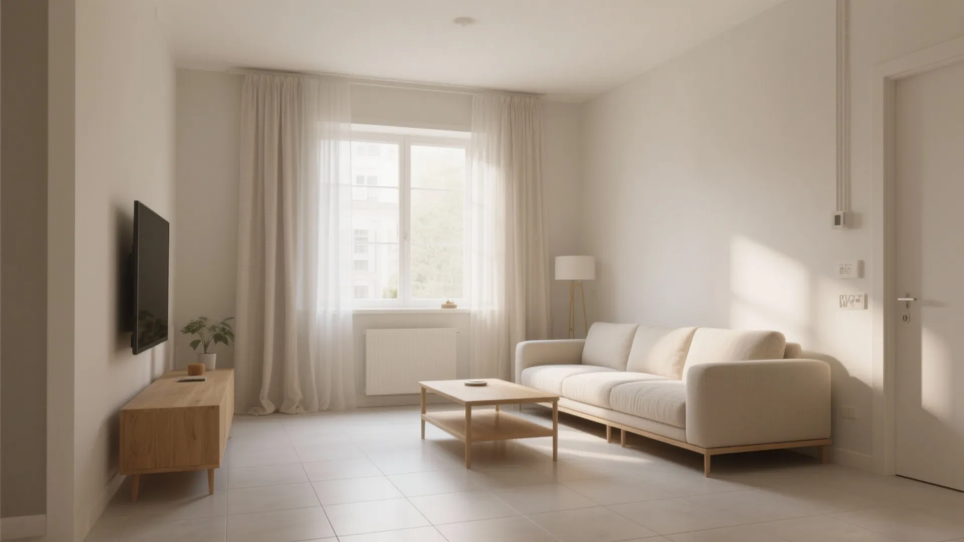 Soft Neutrals to Visually Expand Small Rooms