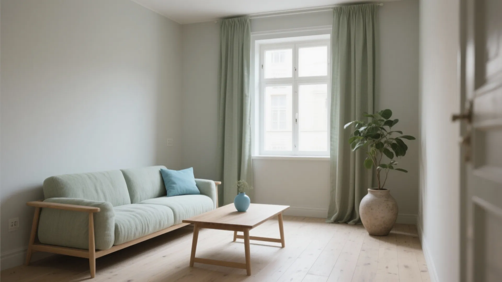 Soft Nordic Neutrals with Pastel Accents