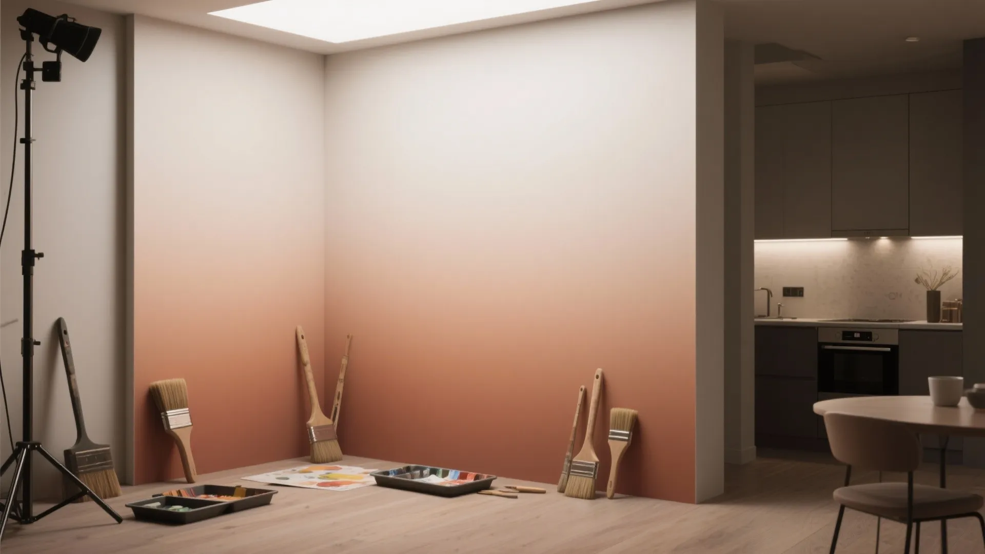 3. Soft Ombre with Blending Brushes