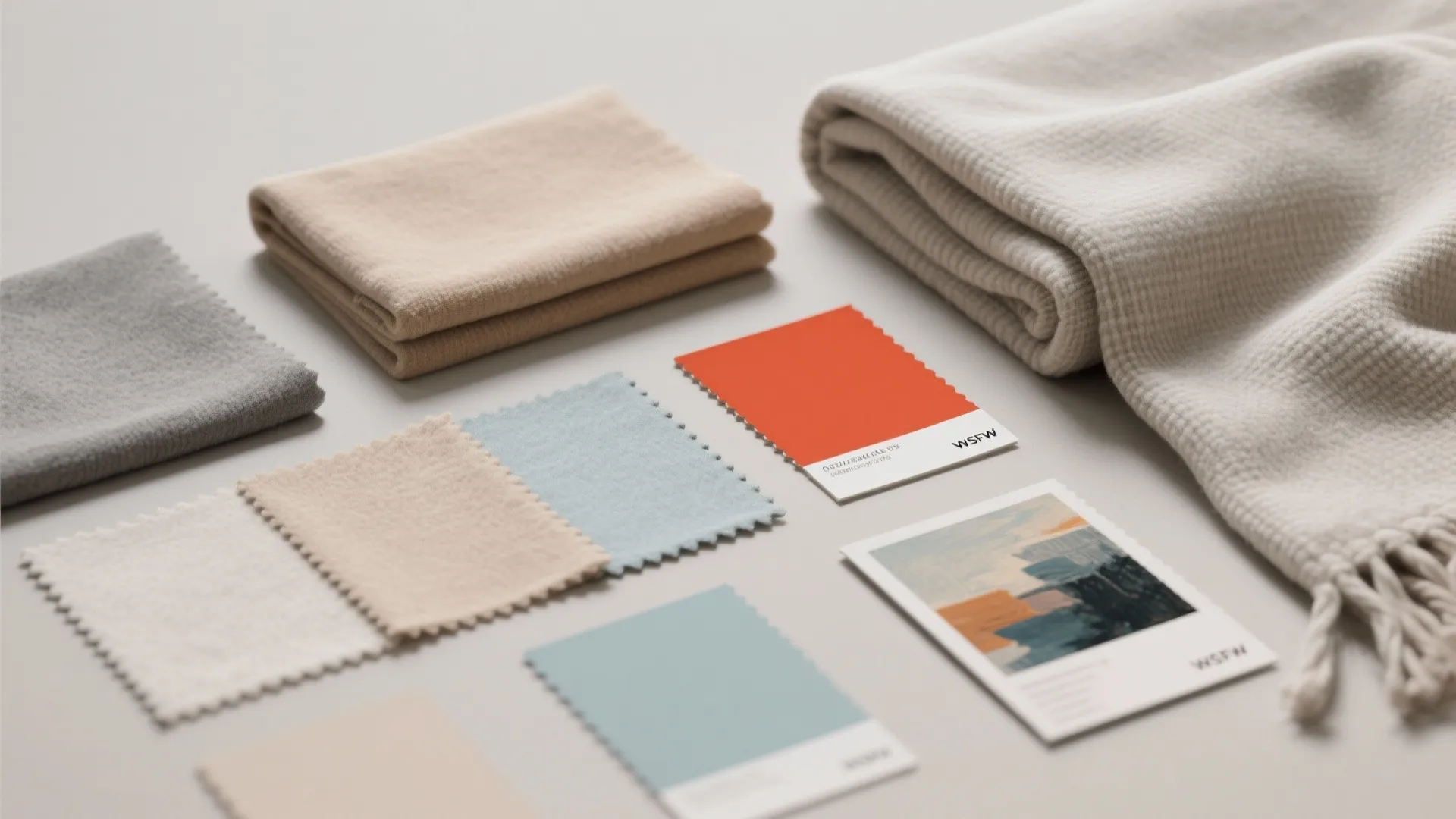 Soft Color Palette with an Accent Touch