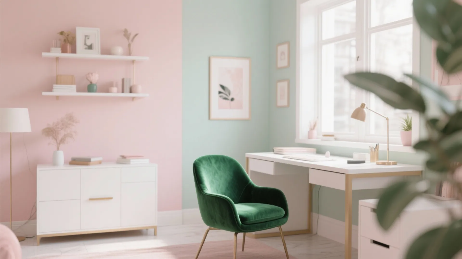 1. Soft Color Palette with a Bold Accent