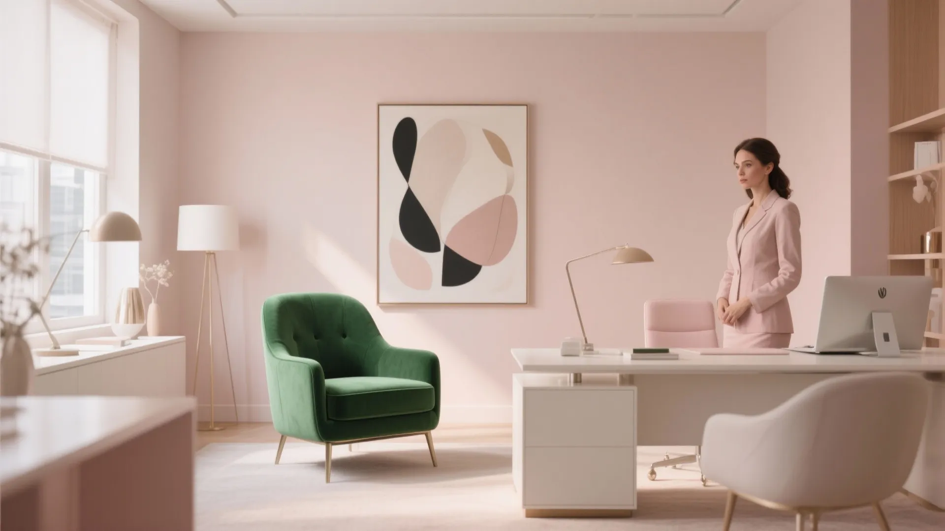 1. Soft Color Palettes with a Bold Accent