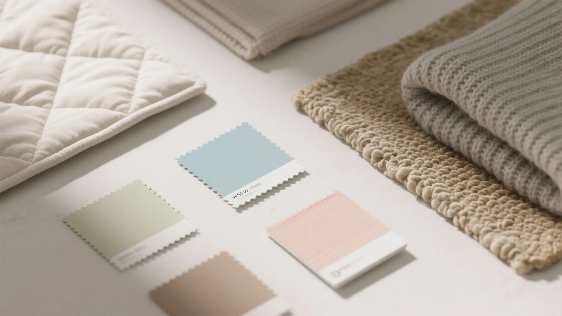 1) A Calming Palette and Touchable Textures