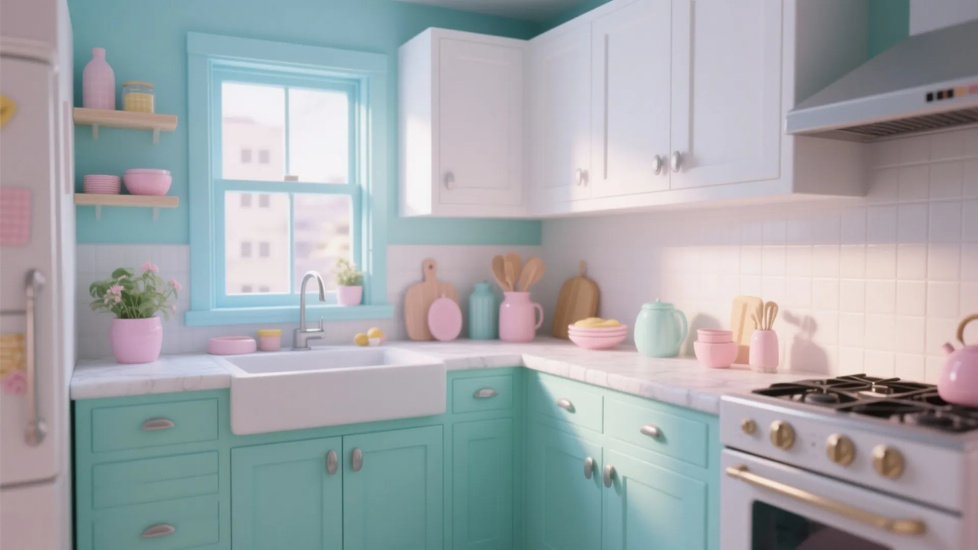 3. Soft Pastels for a Playful Touch