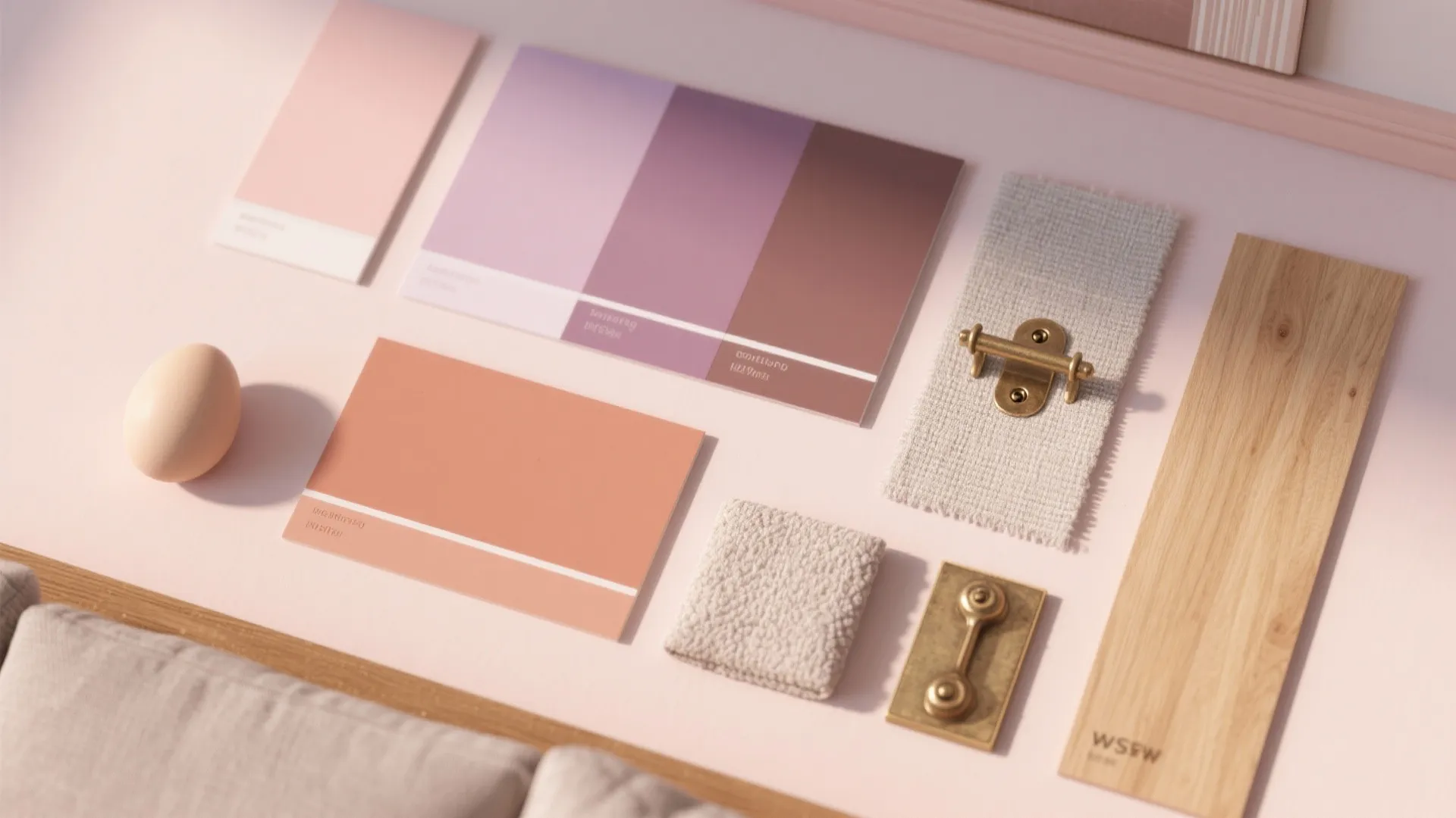 Soft Pastels and Muted Sunset Tones