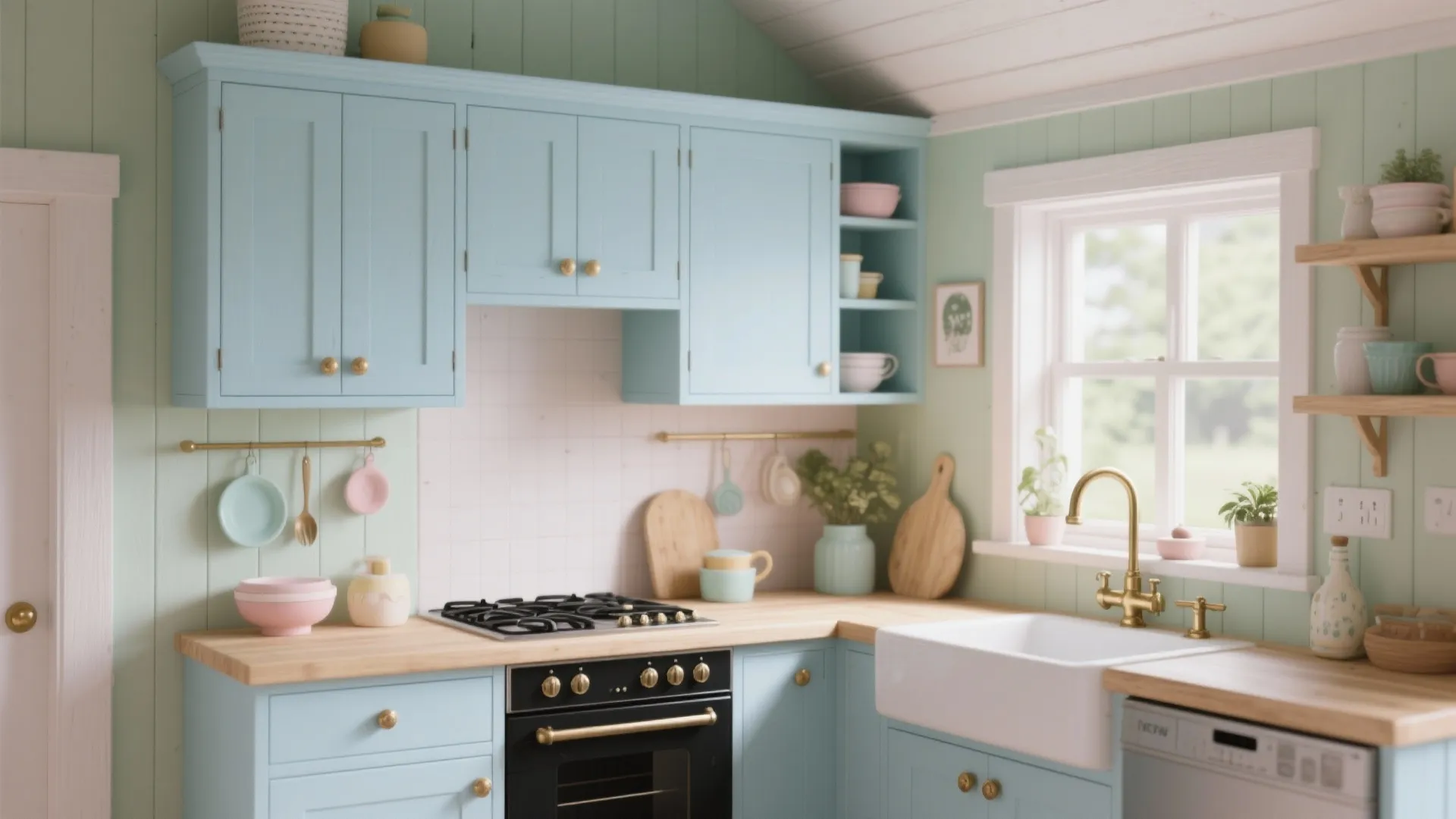 4. Soft Pastels for a Light, Playful Look