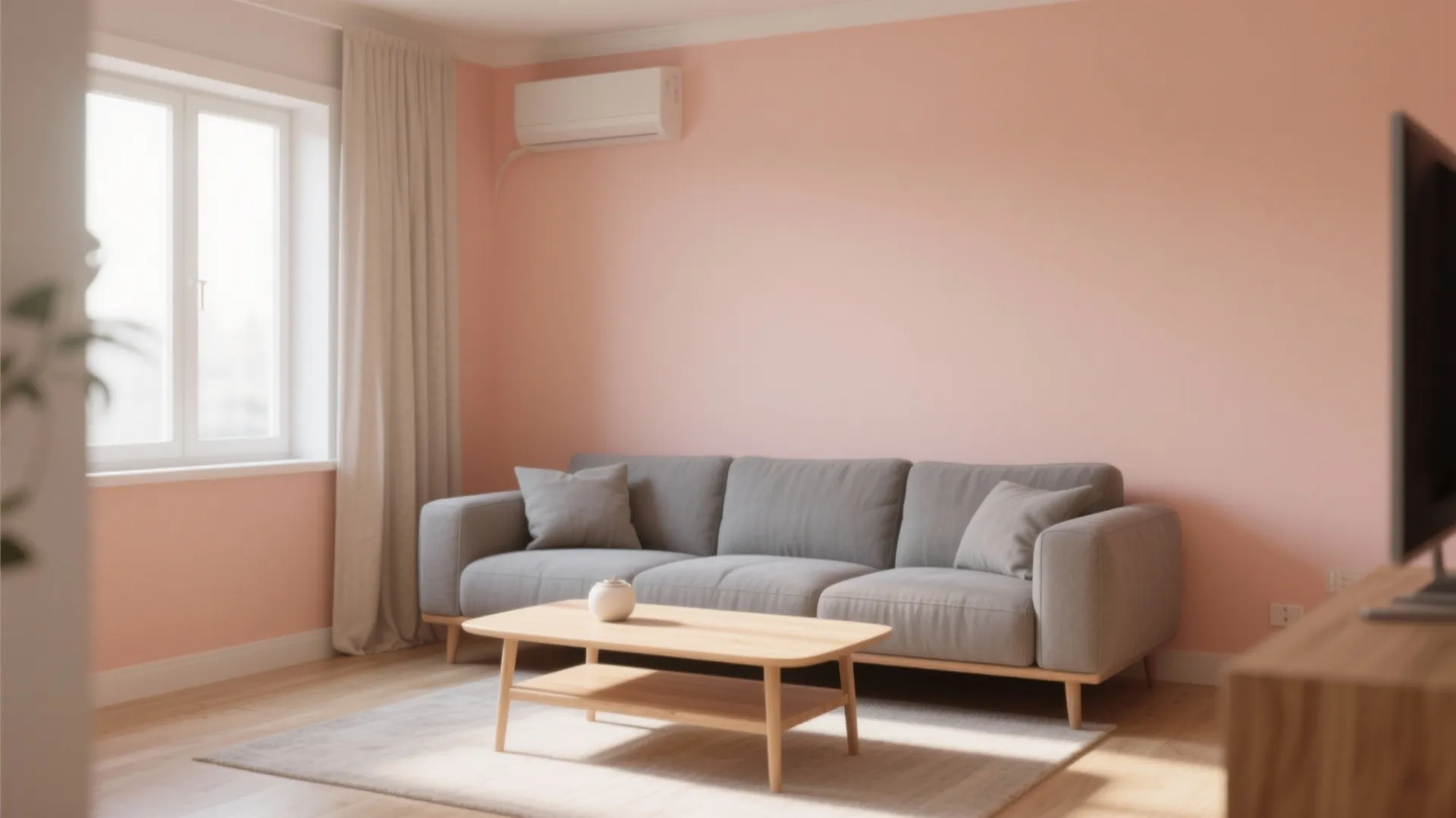 1. Soft Peach as a Neutral Backdrop