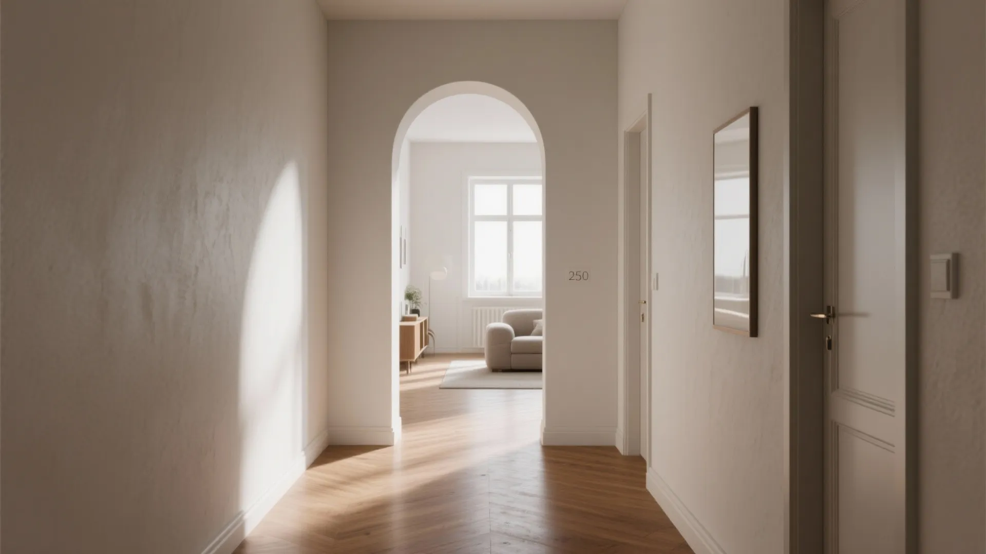 Soft Radius Openings That Stretch Sightlines