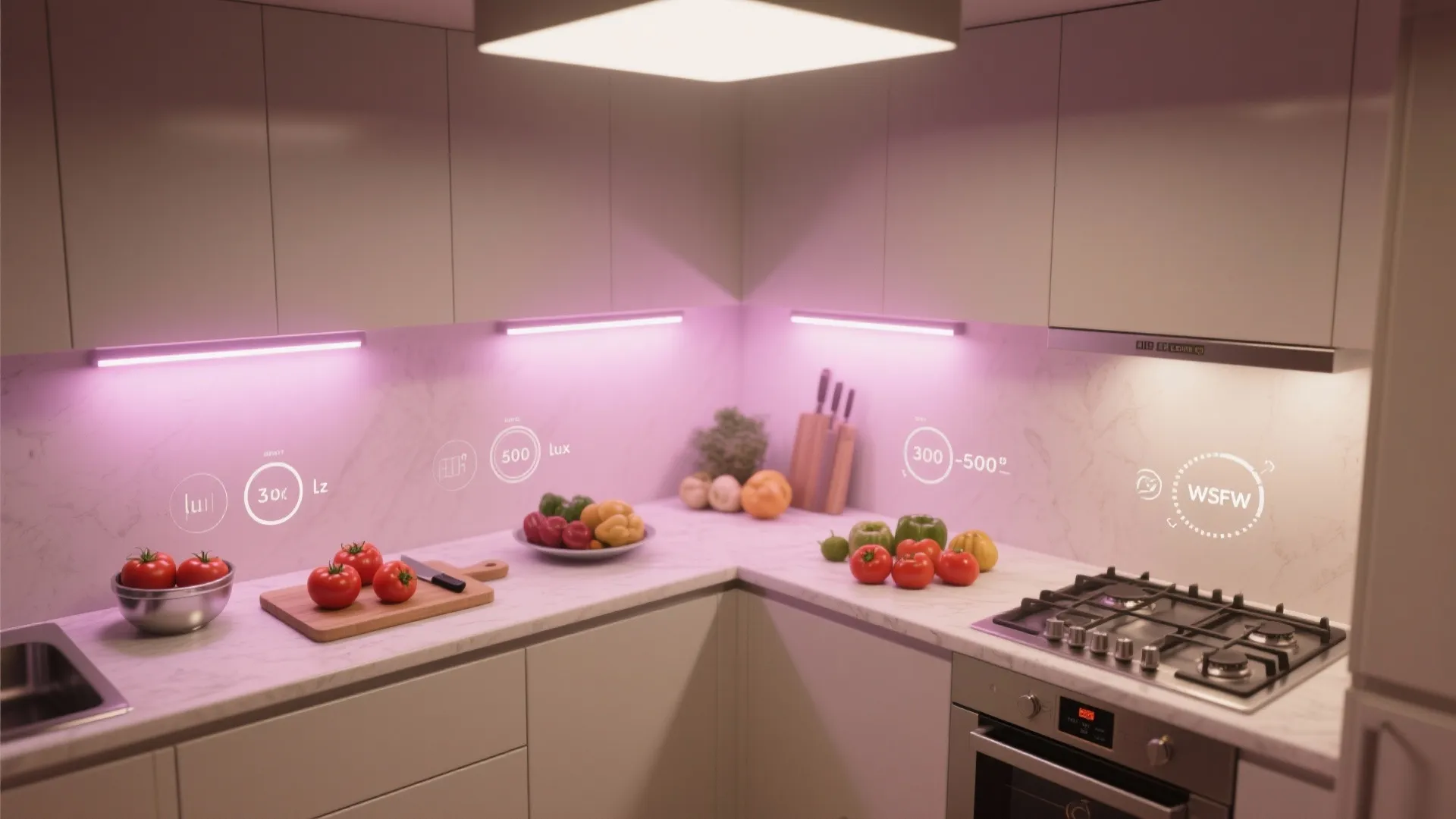 Soft Rose Task + Neutral Ambient Layering