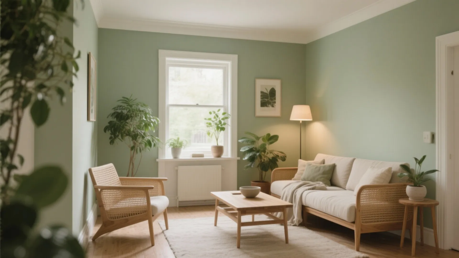 Soft Sage and Dusty Green