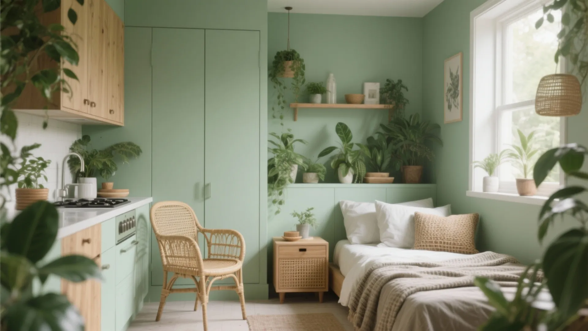 3. Soft Sage Green — Calm and Contemporary