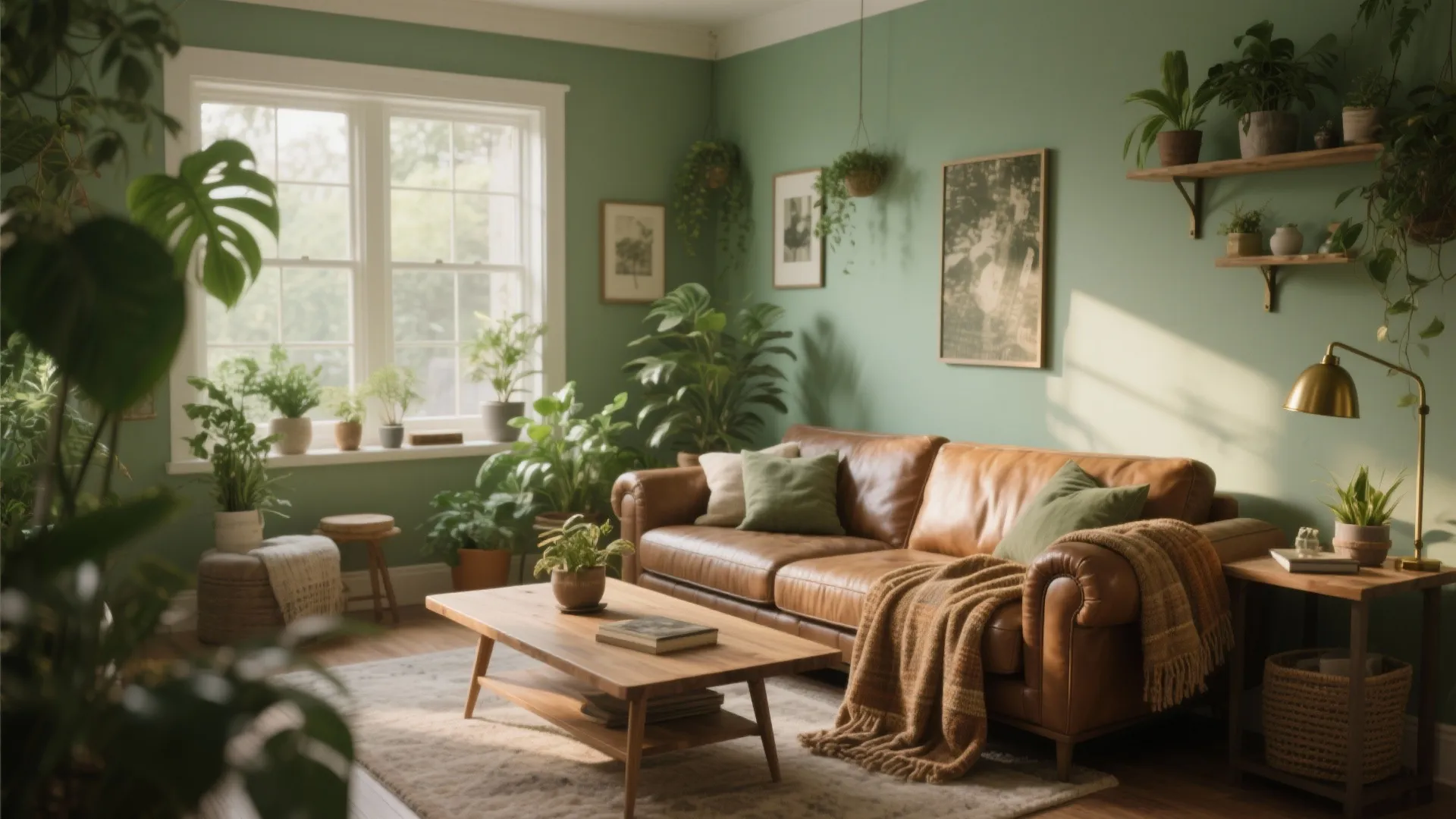 3. Soft Sage Green — an earthy, calming choice