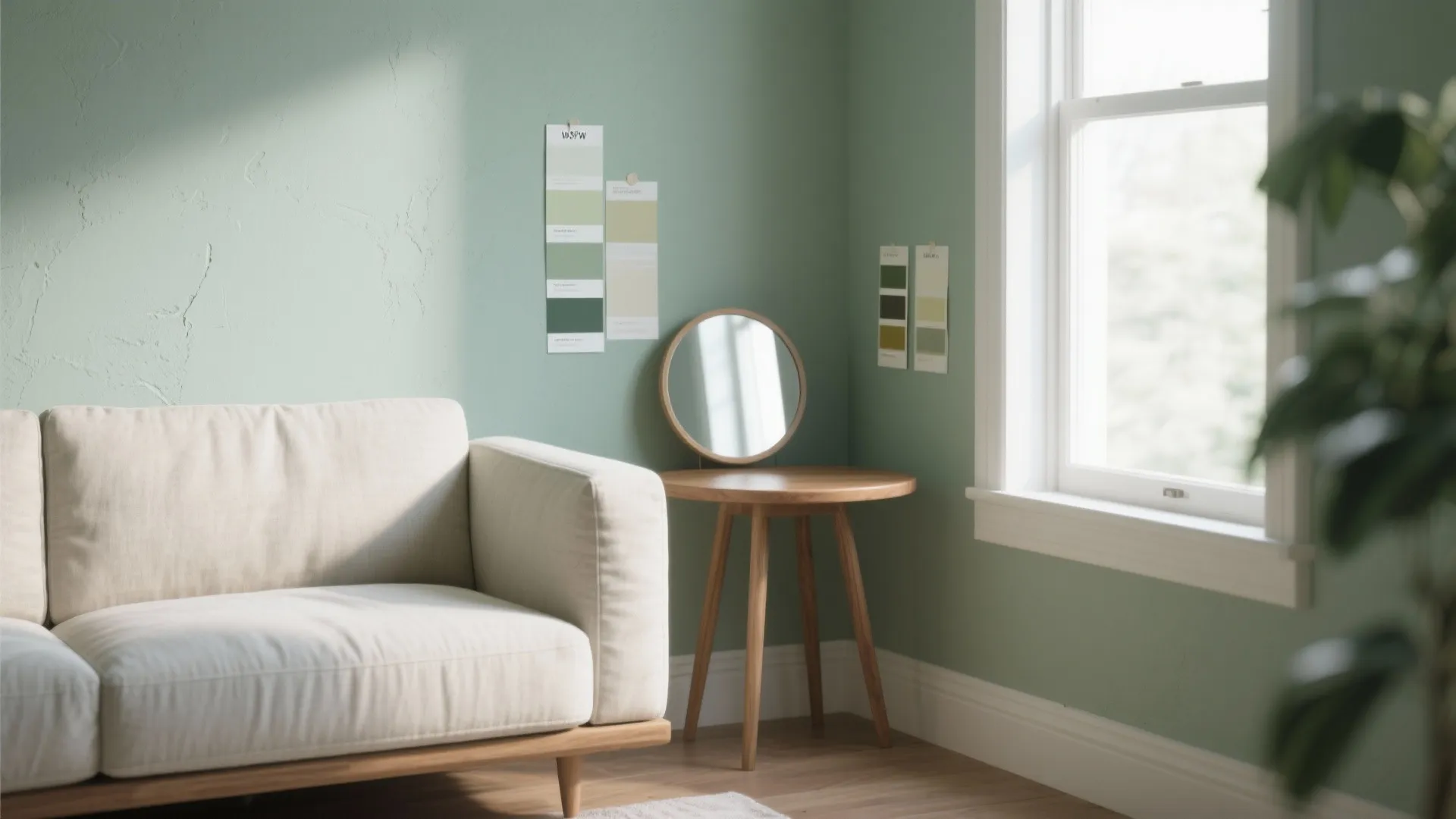 1. Start with a Soft Sage Base