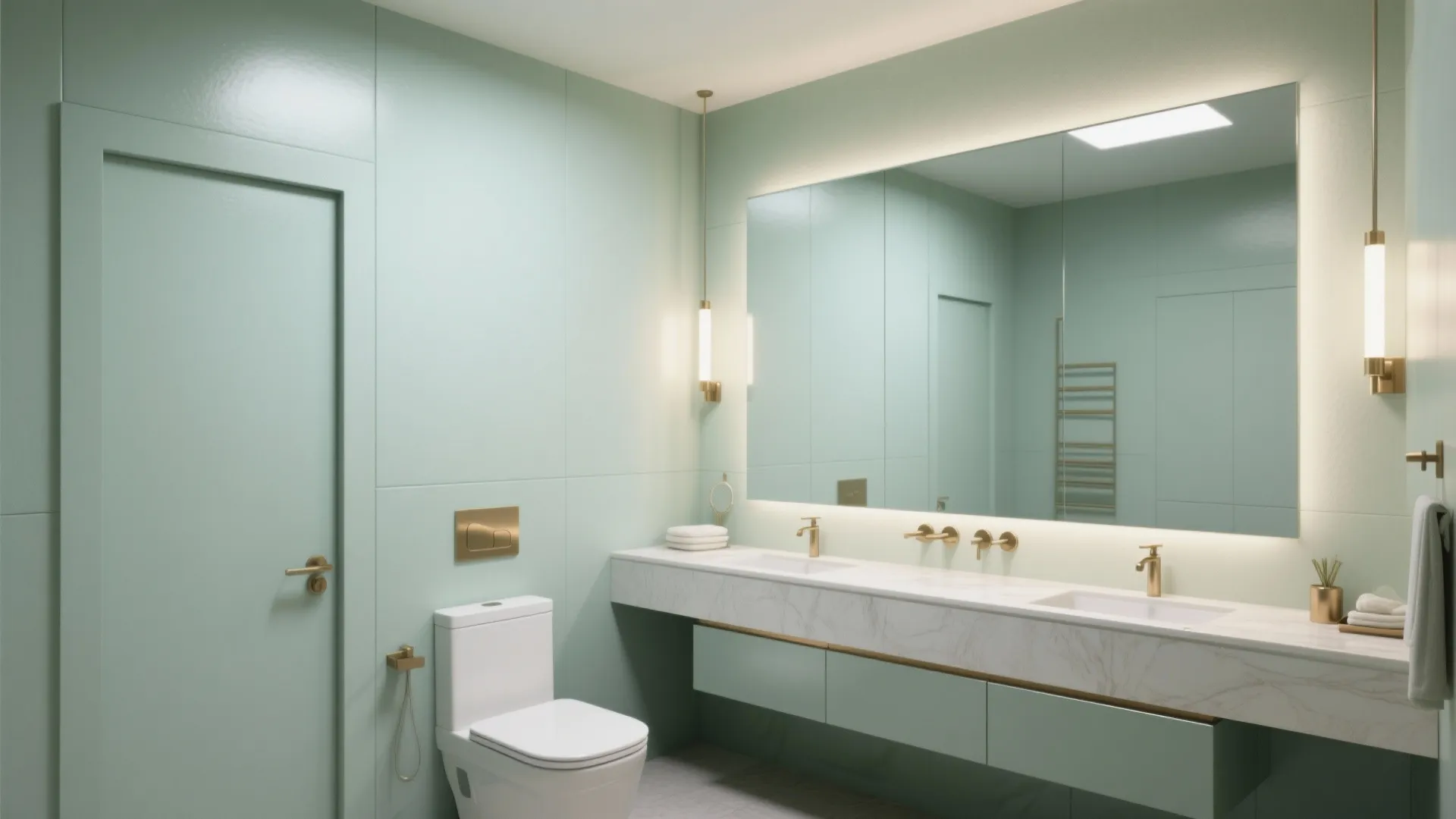 1. Soft Sage All Over