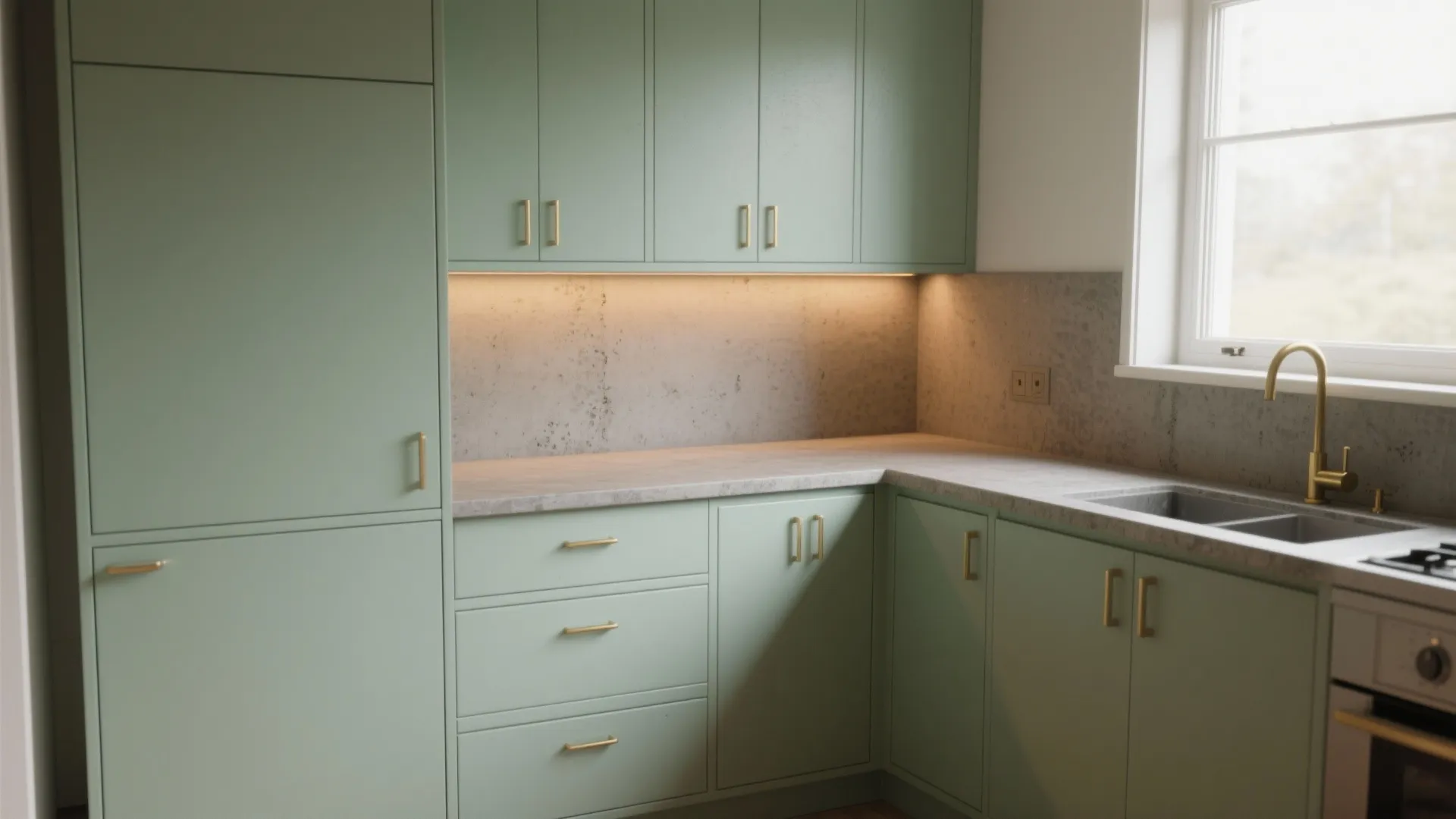 Green and Gray Kitchen Ideas: 5 Stylish Combos: Practical, small-kitchen friendly green and gray ideas I use in real projects