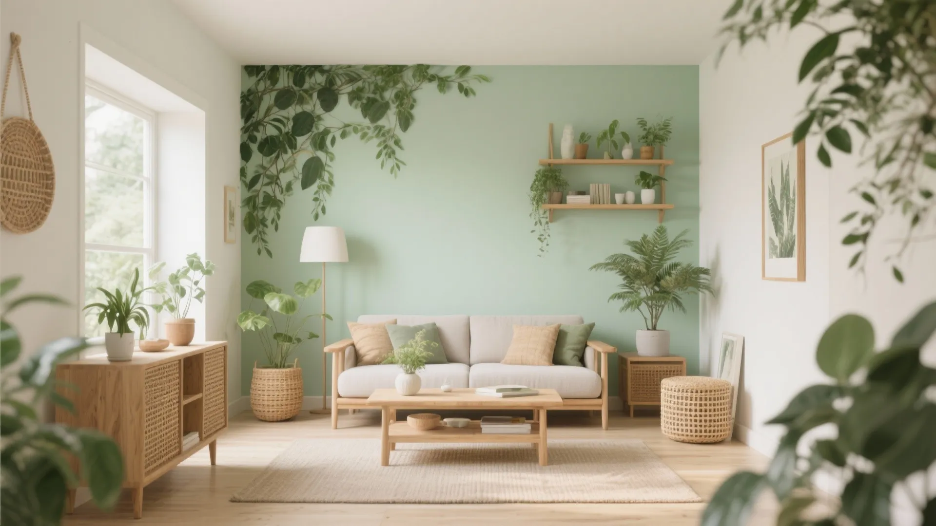 2. Soft Sage Green Calm