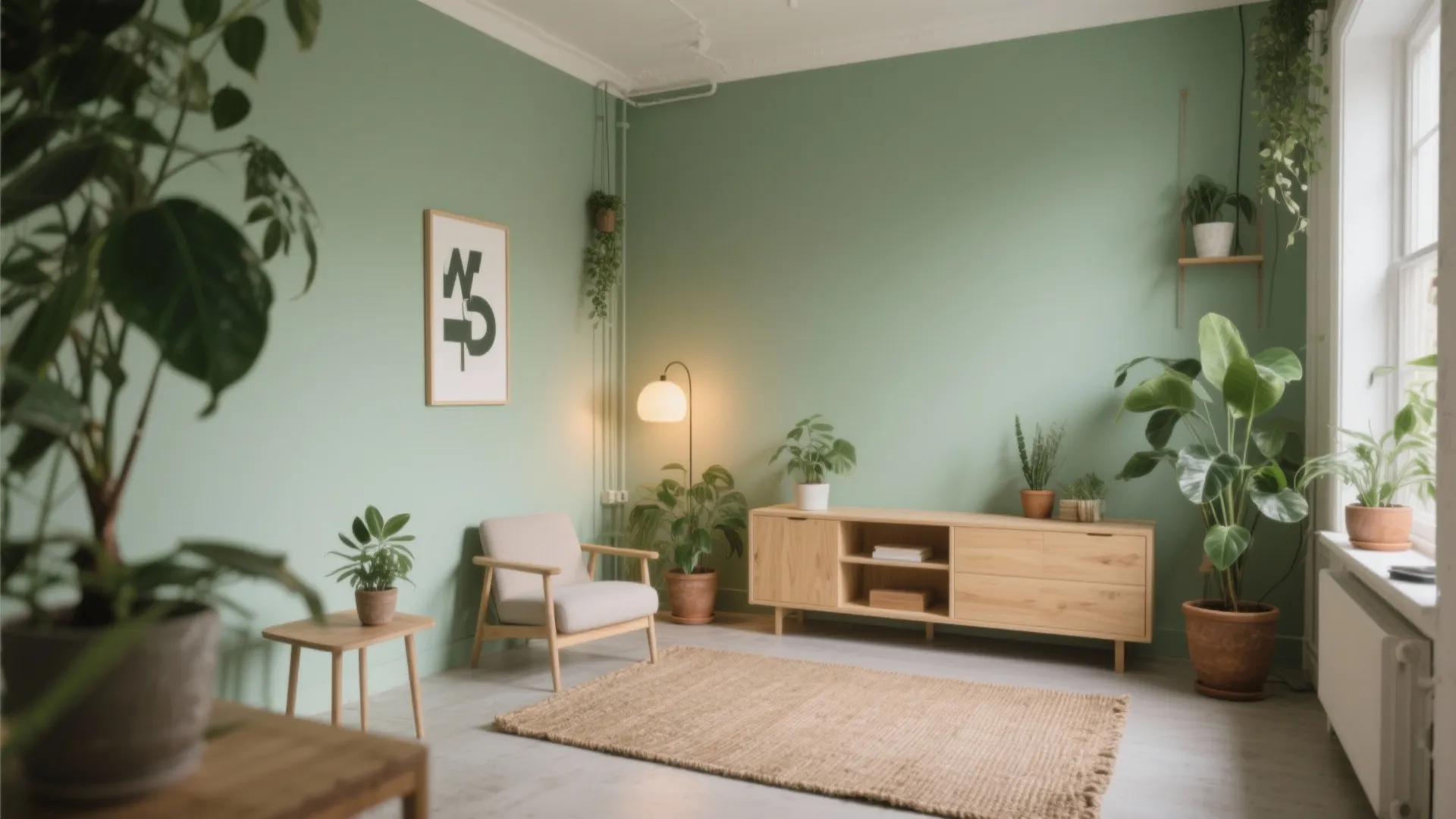 Soft Sage Green Serenity