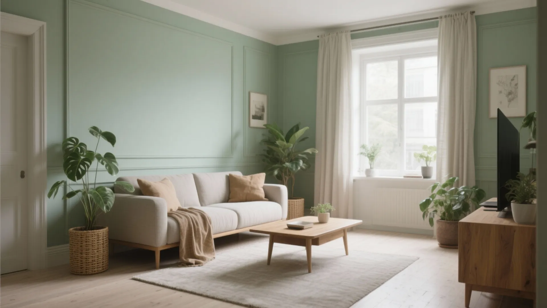 Soft Sage with Greige Balance