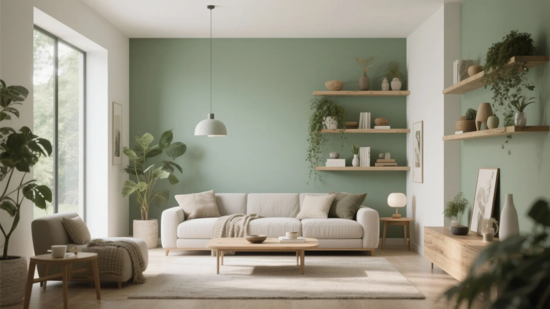 4. Soft Sage Serenity