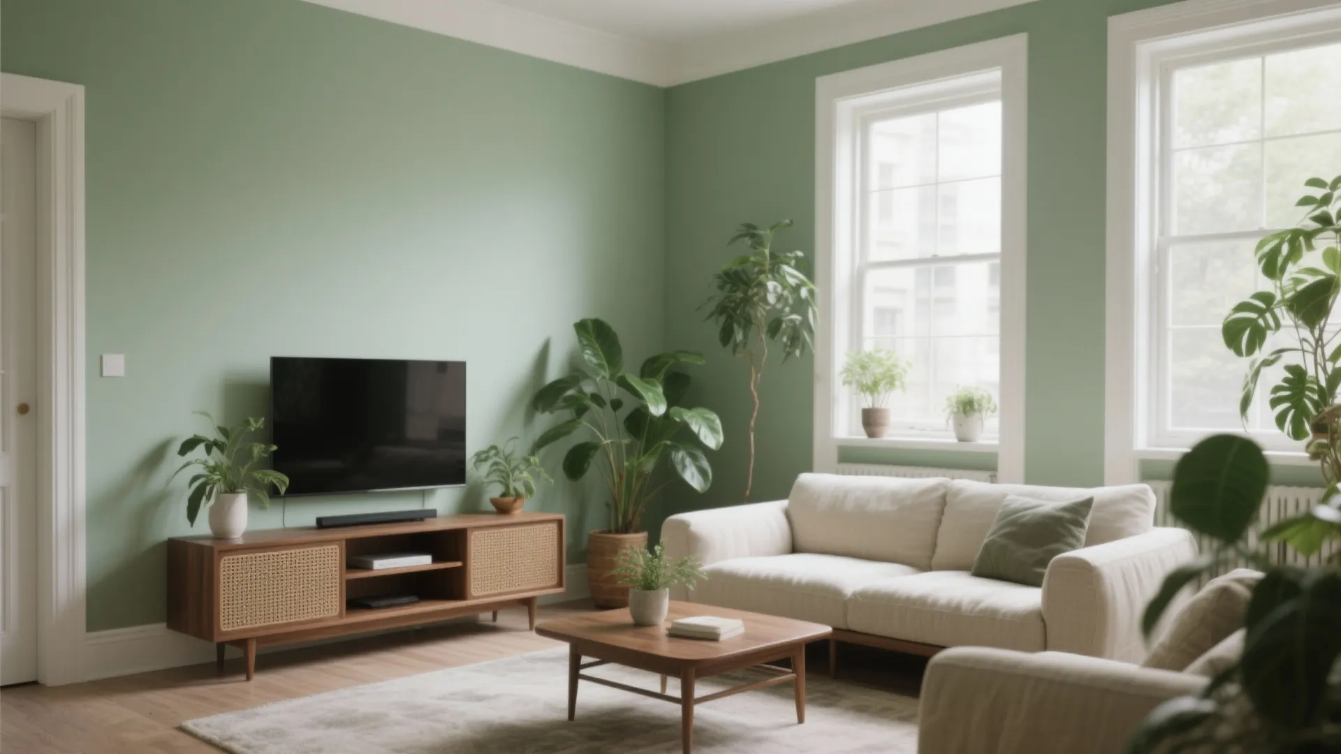 Soft Sage and Muted Greens