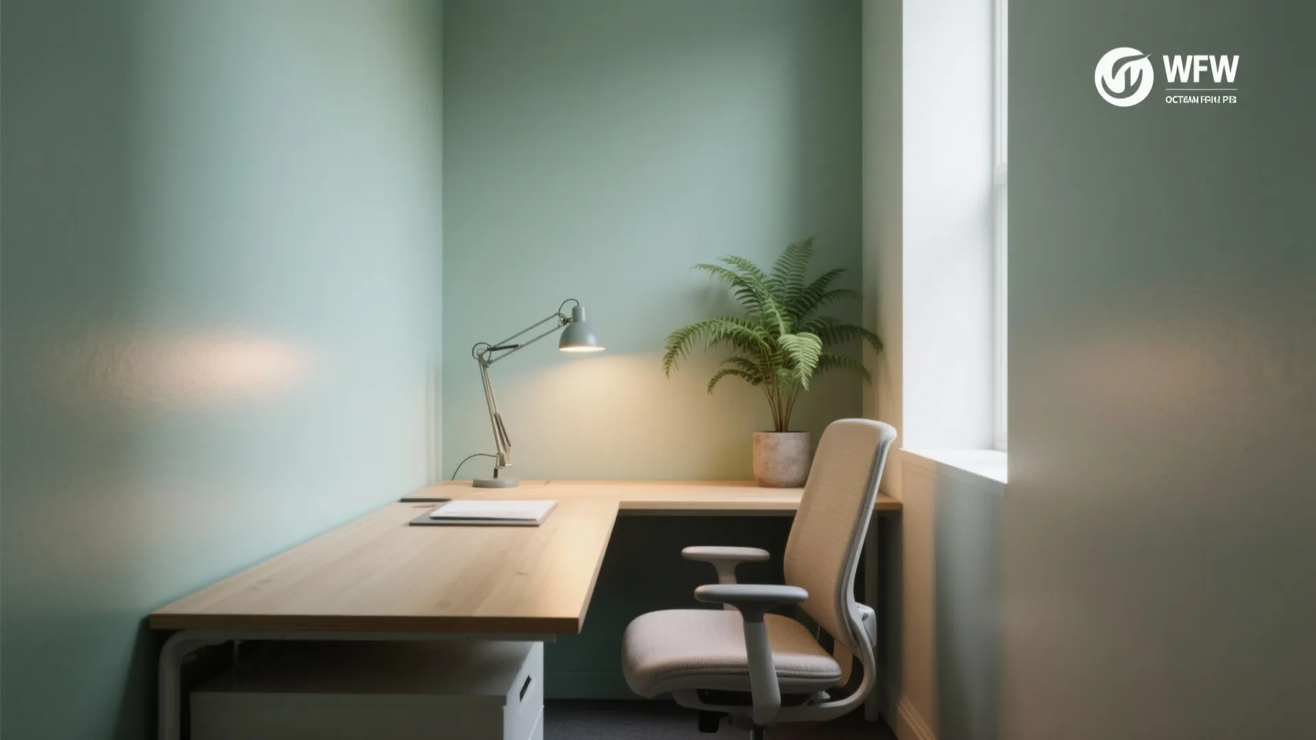Green Office Paint: 5 Inspiring Ideas: Practical small-space tips and color picks to make your office feel alive